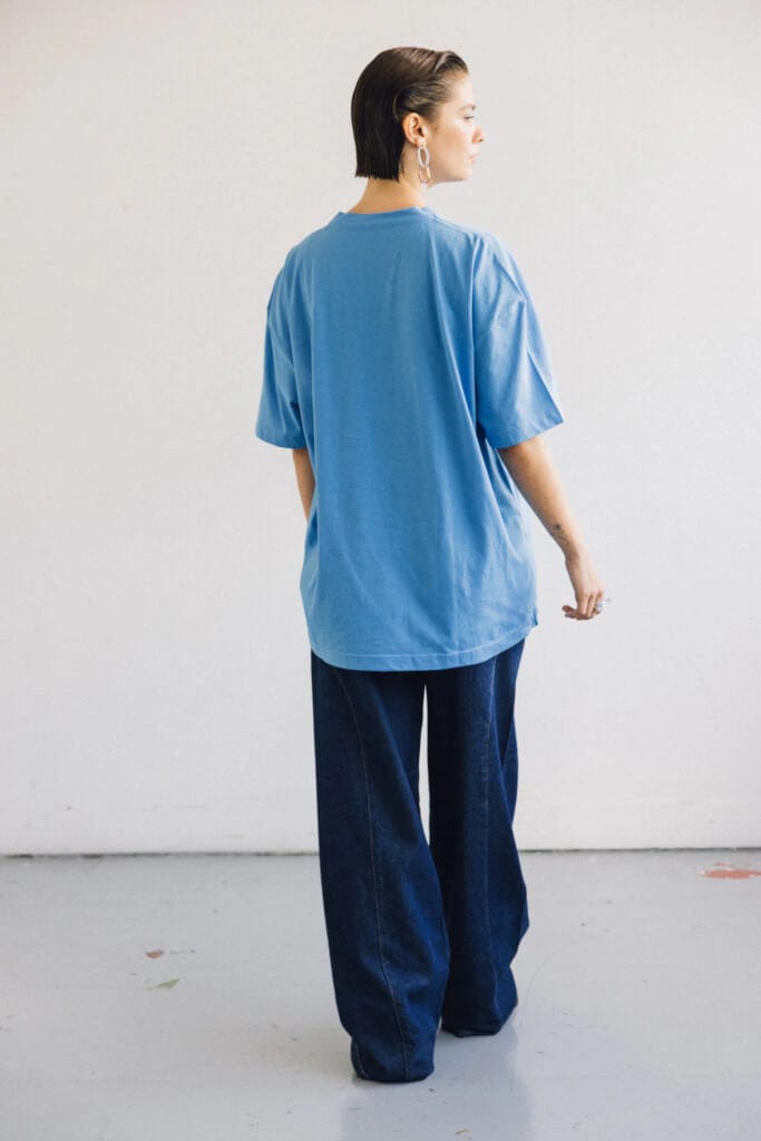 T-shirt Oversize Hibiscus - imagen 4
