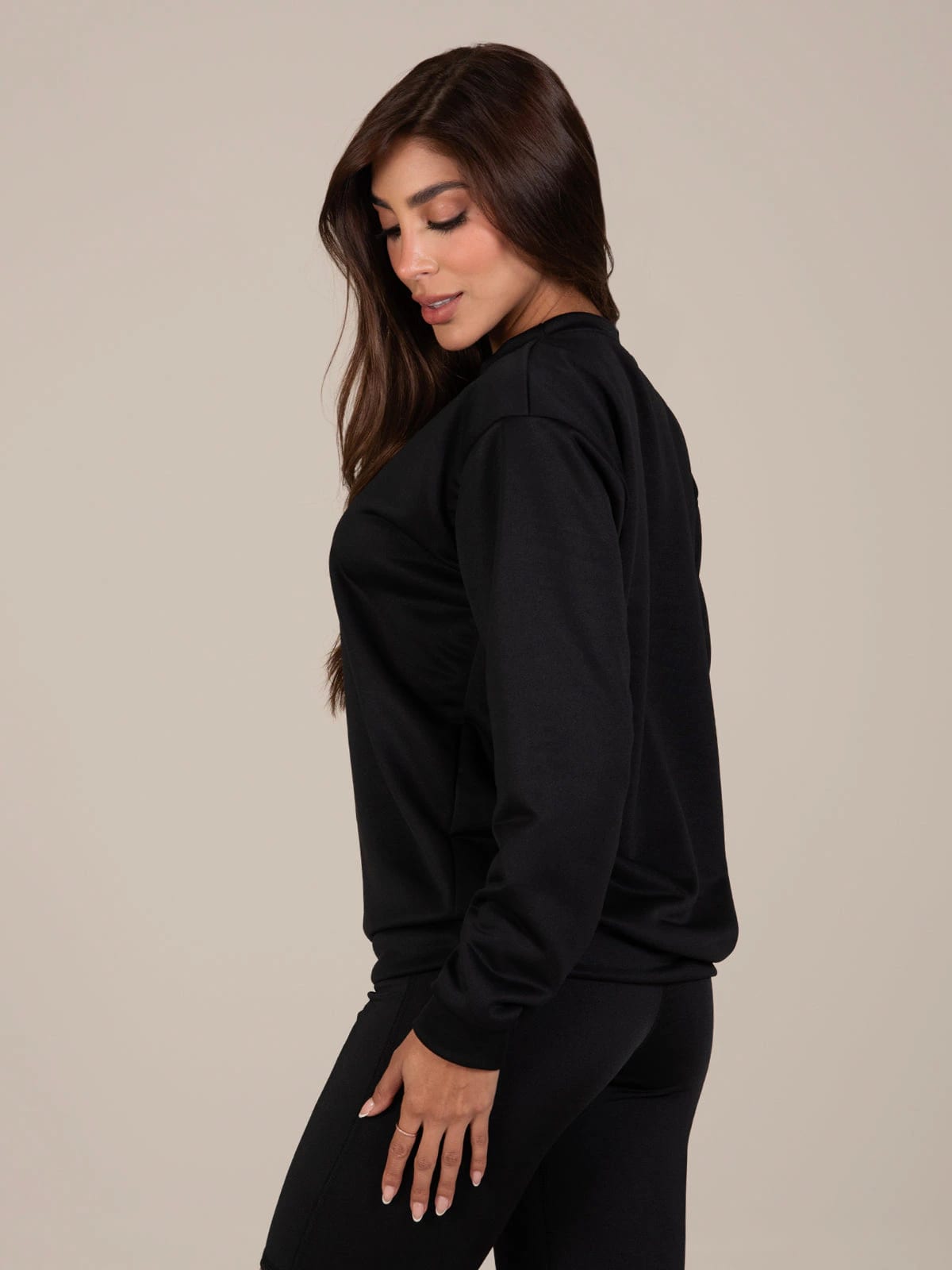 BUZO UNISEX SORONA NEGRO - imagen 4