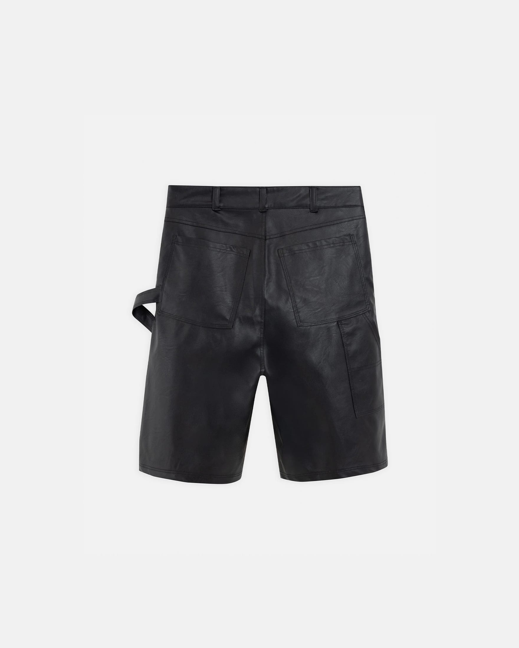 Capsule Basic Pleather Shorts Black - imagen 3