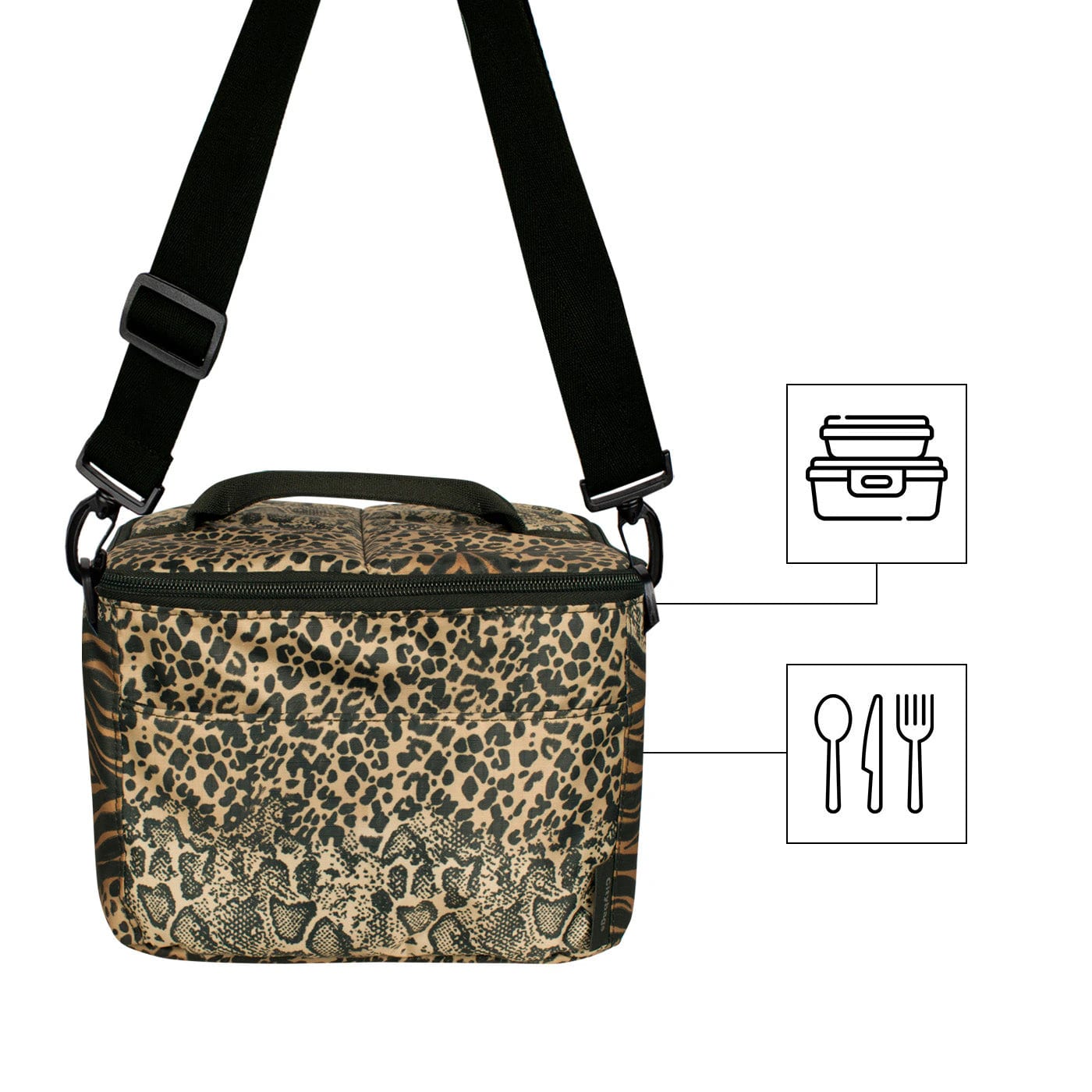 Lonchera Clasica Ultra Citybags Estampado Vegas - imagen 3