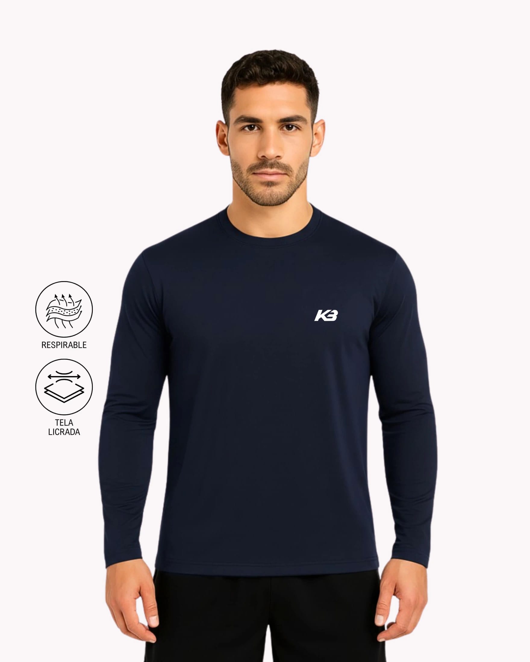 Buzo Fit Basico┃KBMEN RF.318 - imagen 2