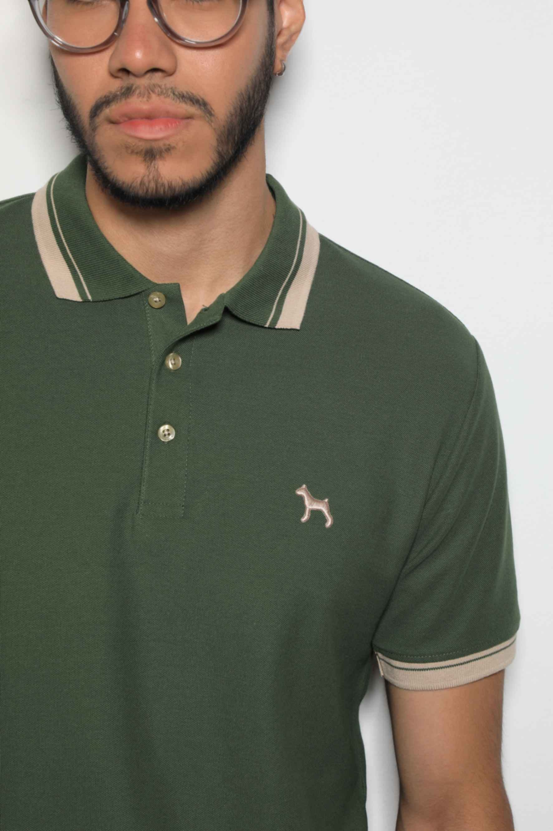 Polo Básica Verde - imagen 4
