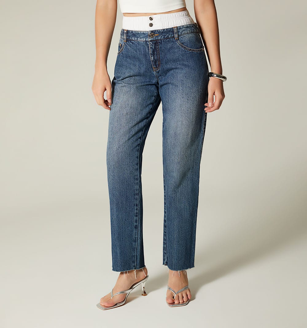 Jean girlfriend doble pretina - imagen 2