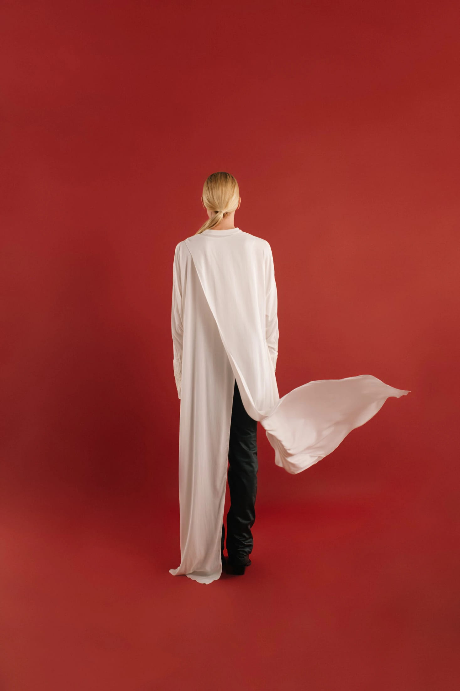 CROSSED LAYER SHIRT DRESS - imagen 4