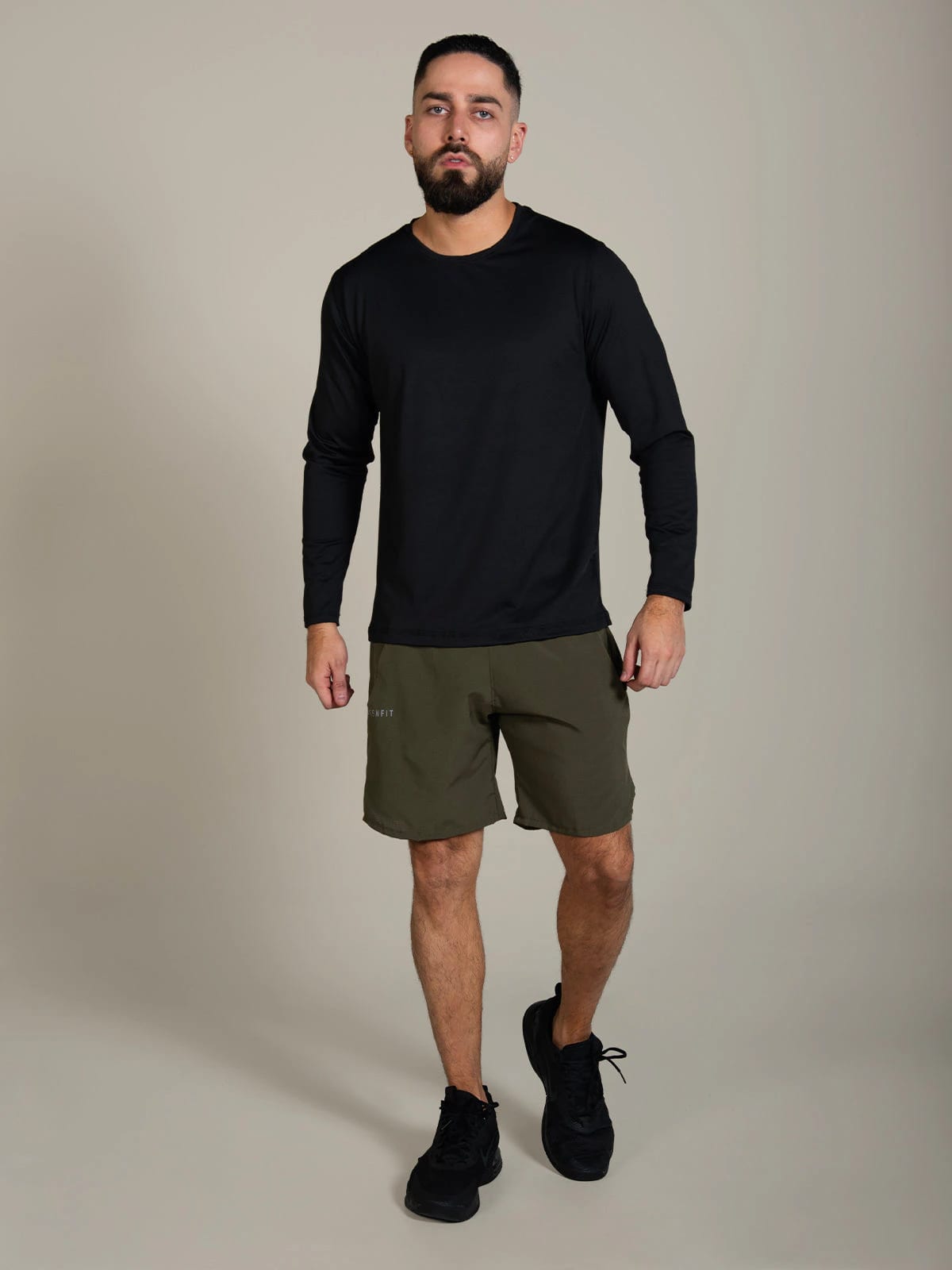 Pantaloneta hombre mury sky verde militar - imagen 4