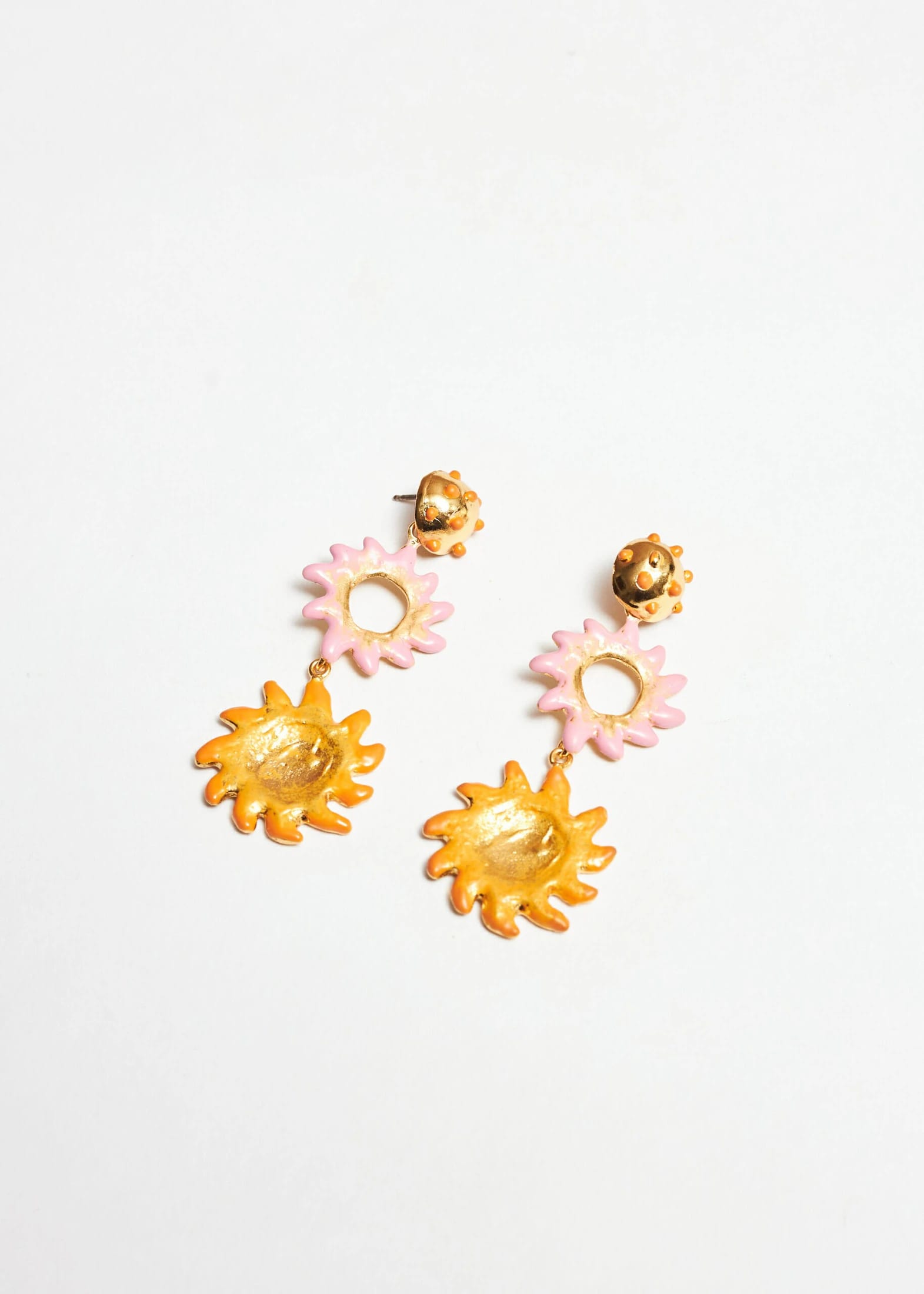 Aretes Solé Garden Amarillo - imagen 1