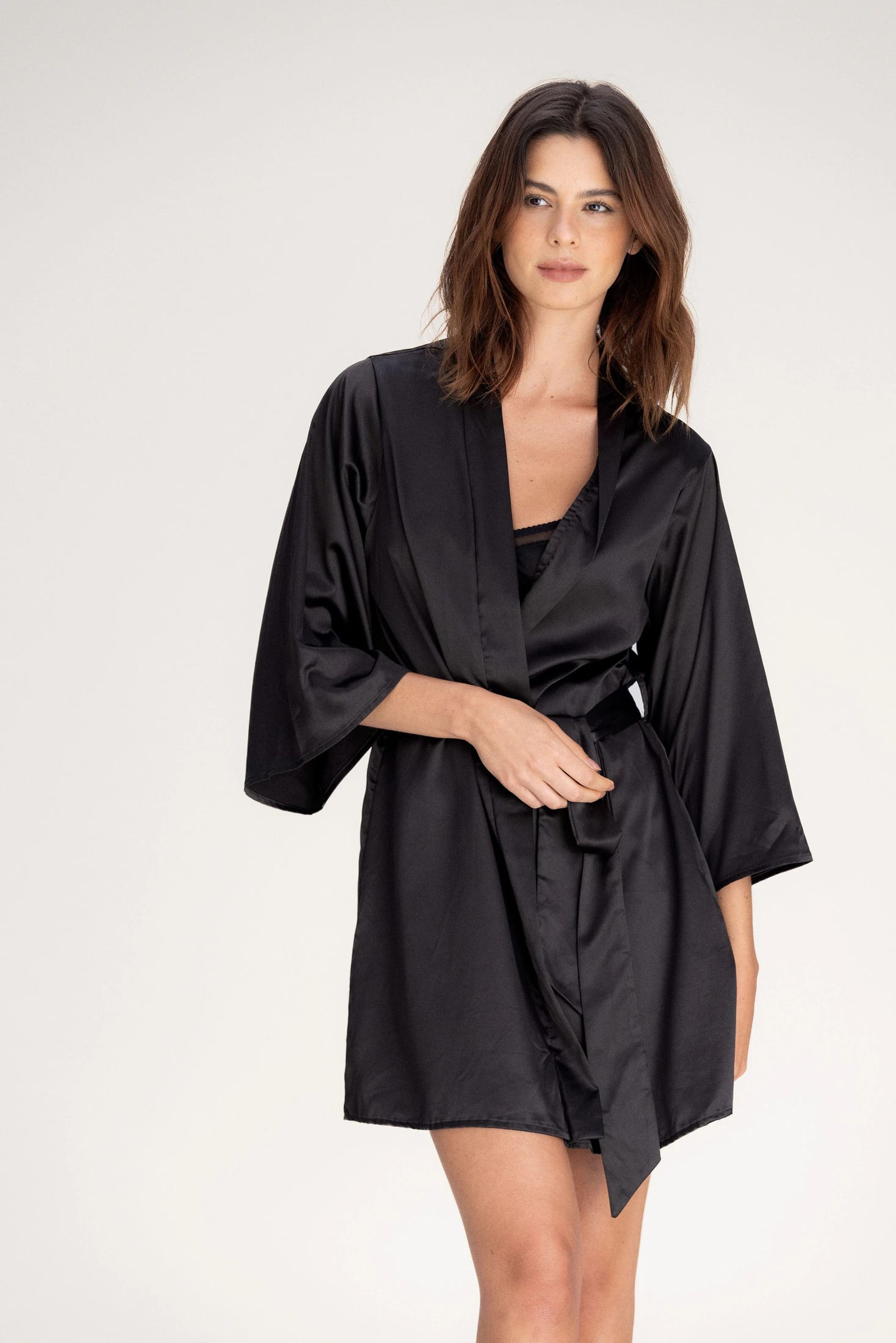 KIMONO ELIZA NEGRO - imagen 6