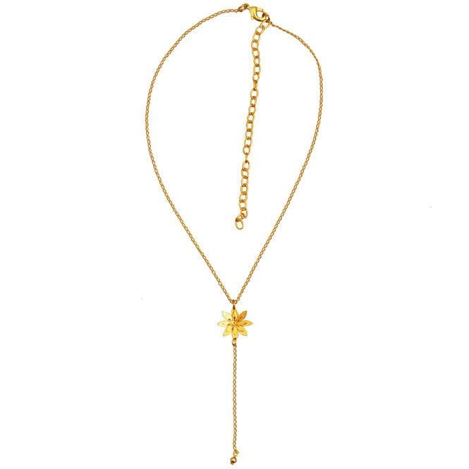 Cadena Choker Flor De Loto Resiliencia - imagen 1