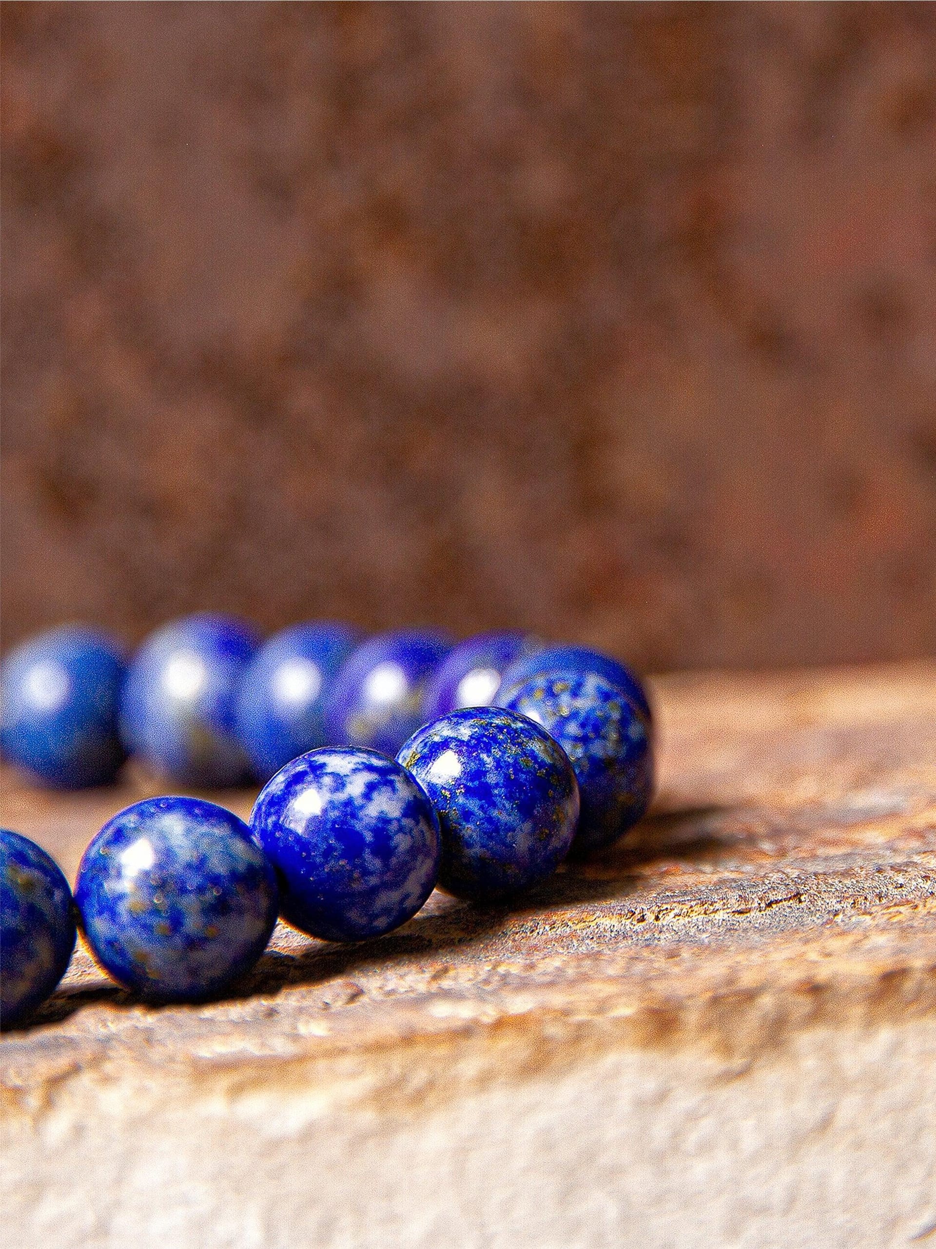 Brazalete Lapislazuli 6mm - imagen 13