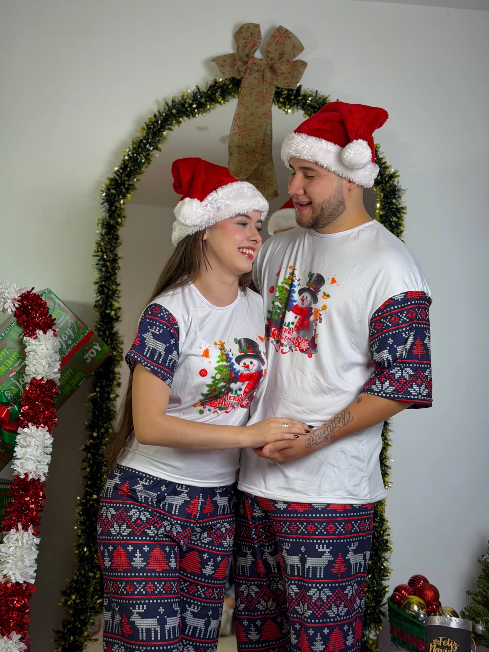 Pijama Navidad Ref. Azul - imagen 6