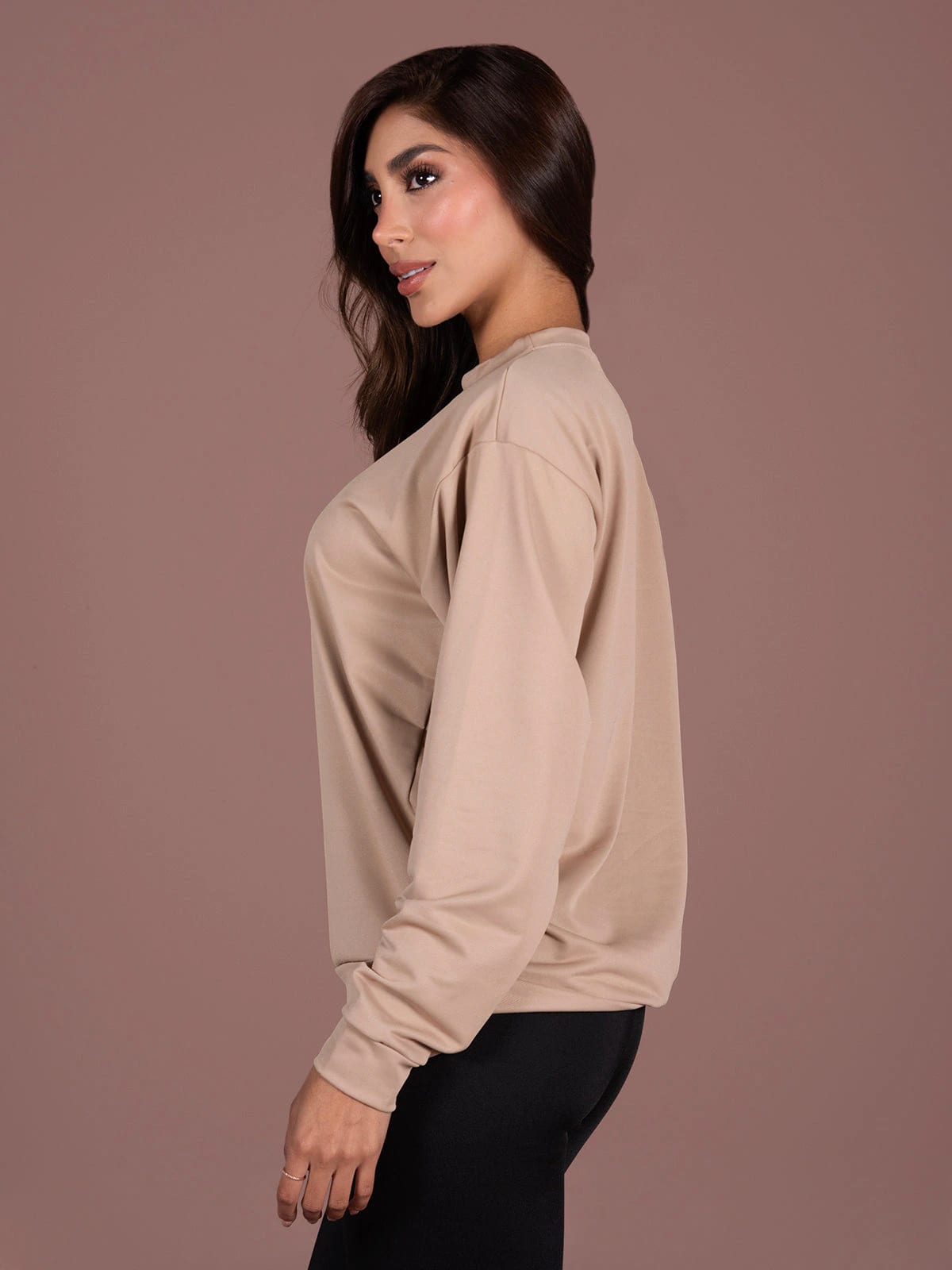BUZO UNISEX SORONA CAMEL - imagen 3