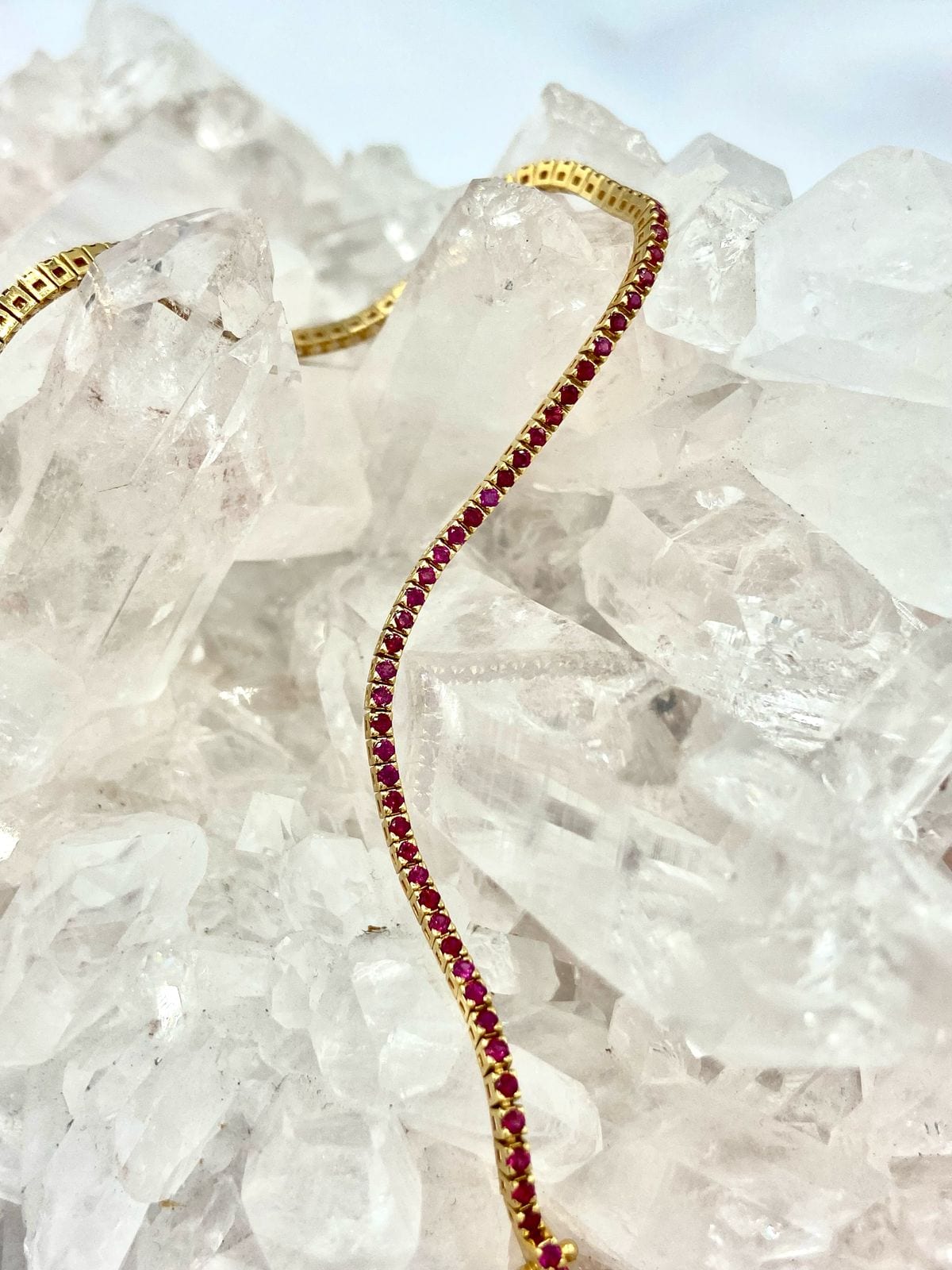Pulsera Rubí en Oro Amarillo de 18K - imagen 3