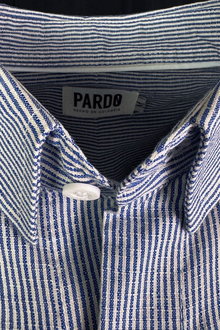 Camisa mini rayas azules - imagen 5