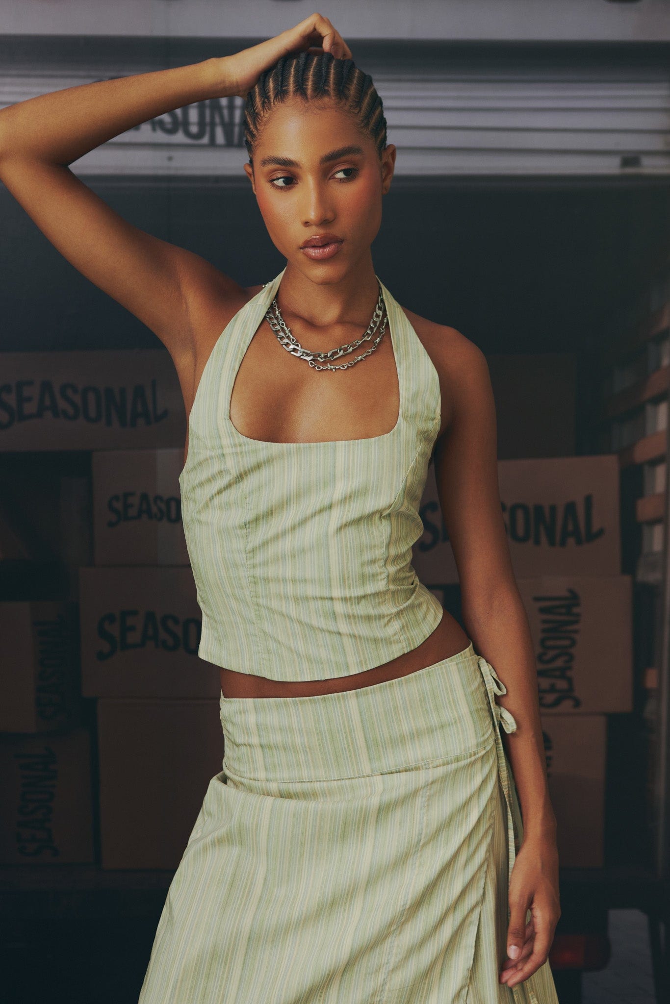 SAND HALTER TOP - imagen 1