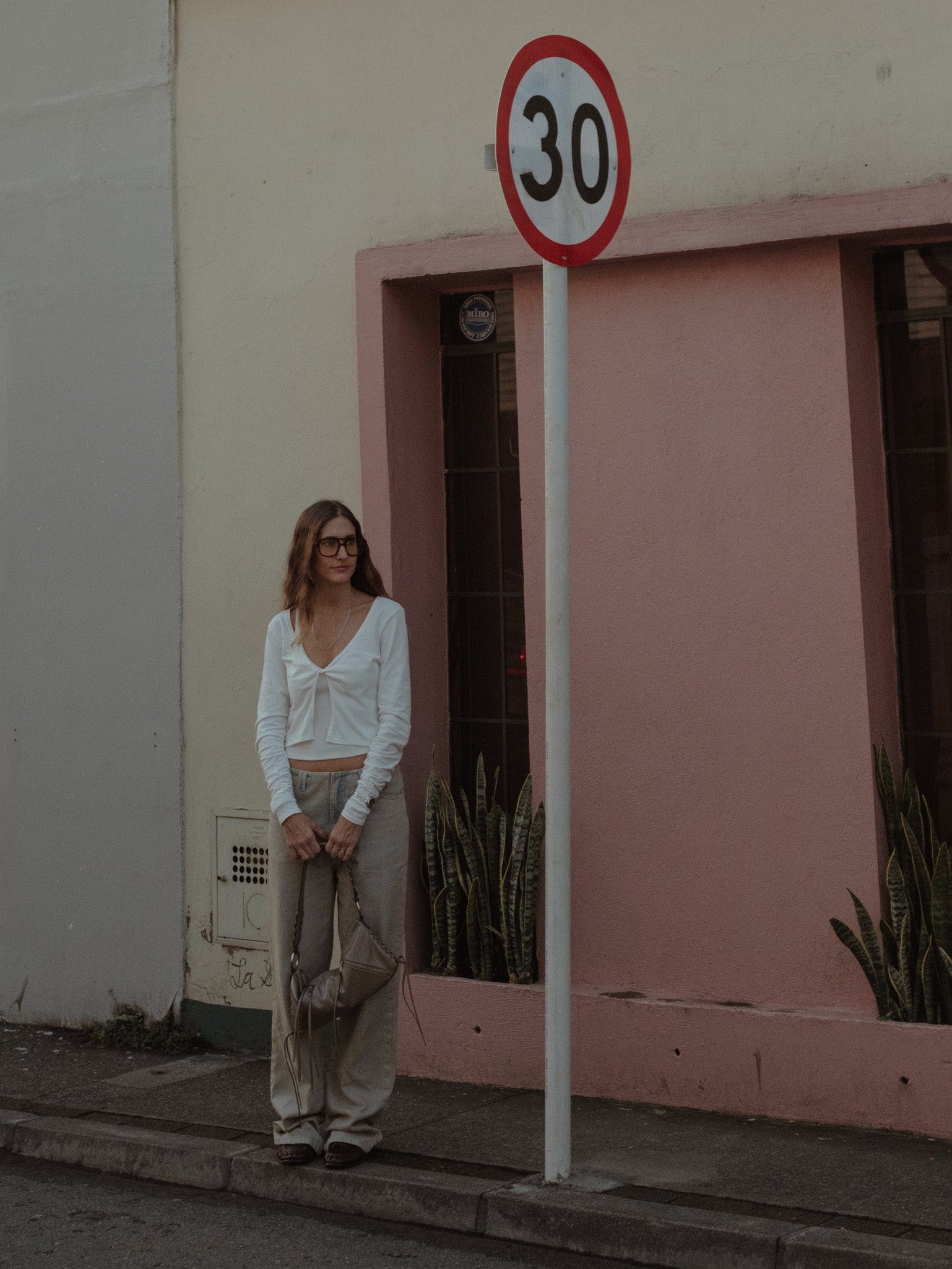 NEW WAISTLESS JEAN - DIRTY PINK - imagen 5