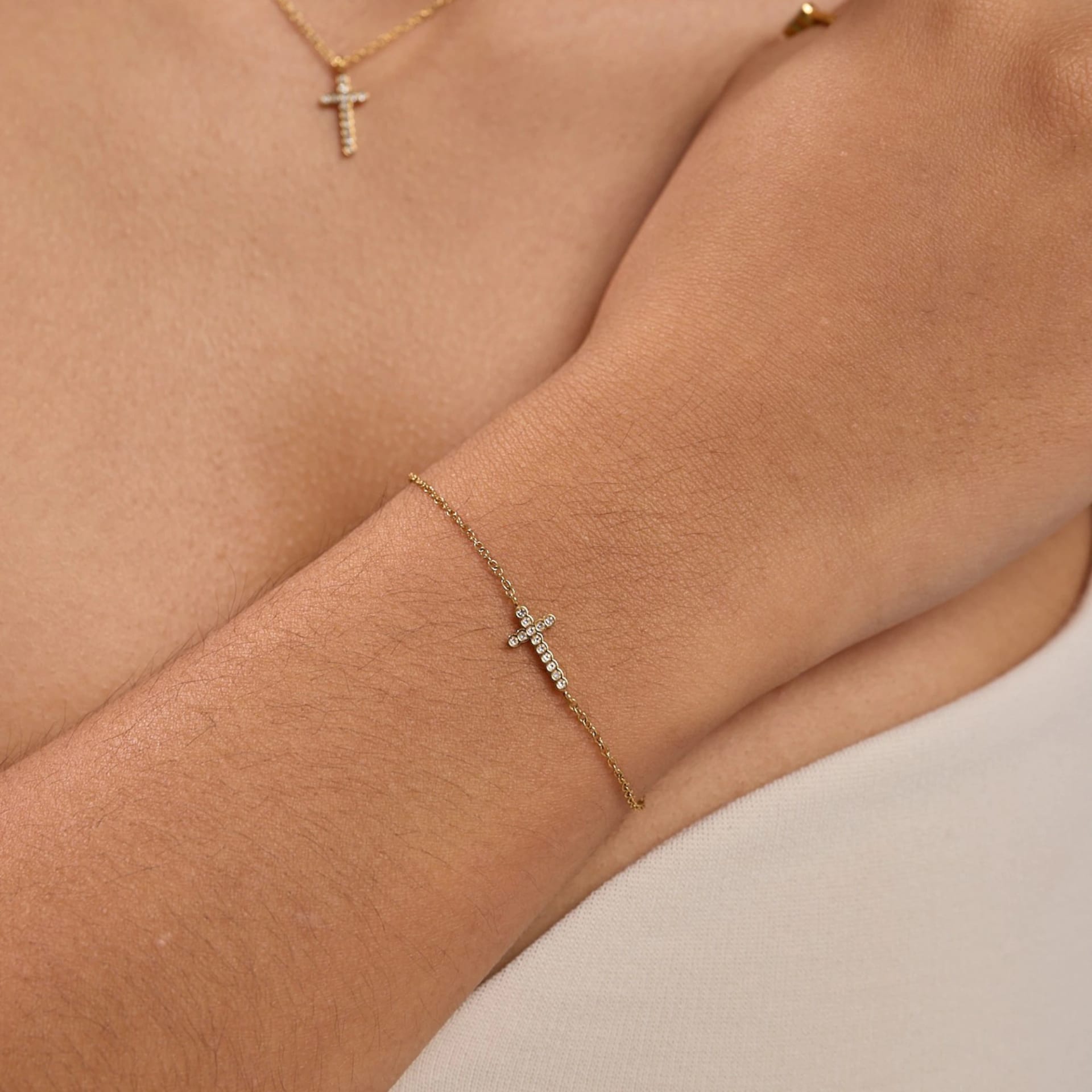 Pulsera Crystal Cross - imagen 2