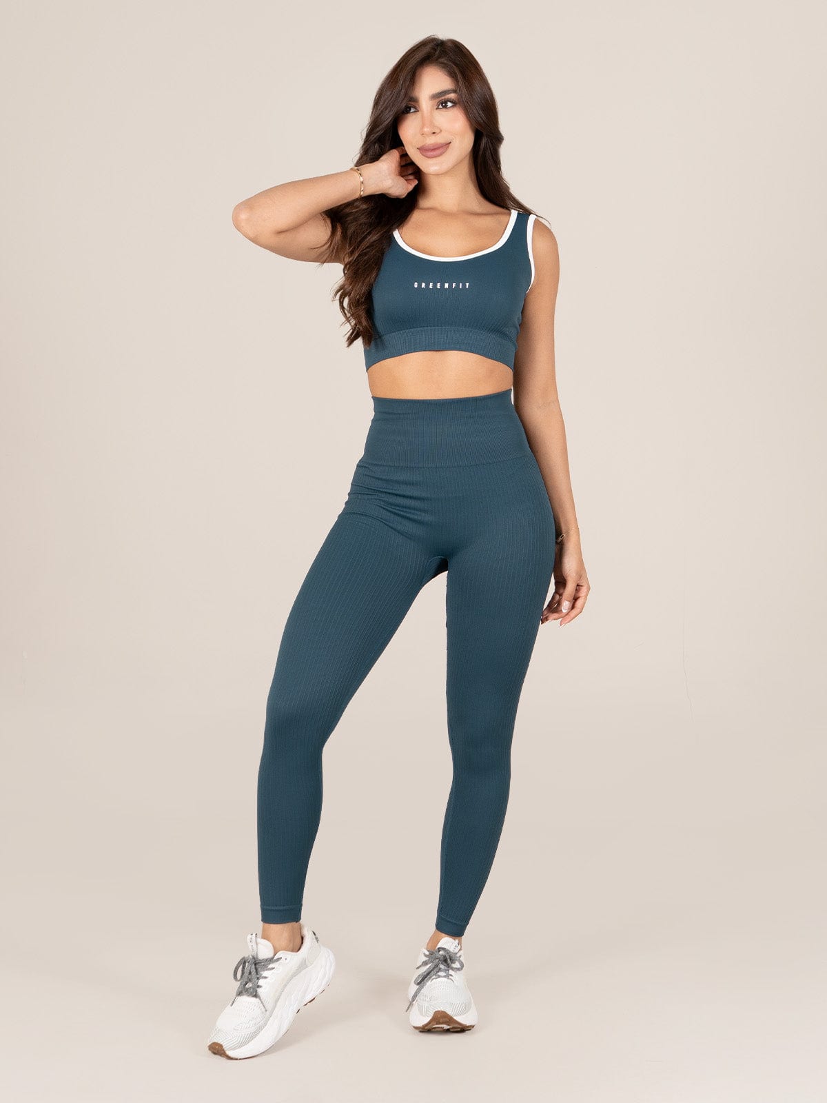Rubi Leggins Set Seamless Grizul - imagen 1