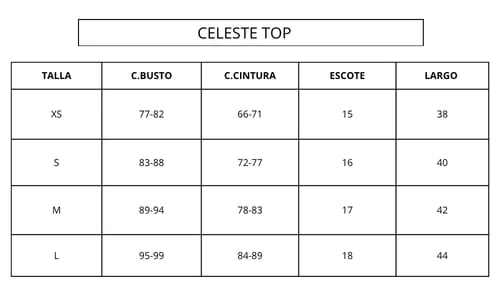 IVORY CELESTE TOP - imagen 4