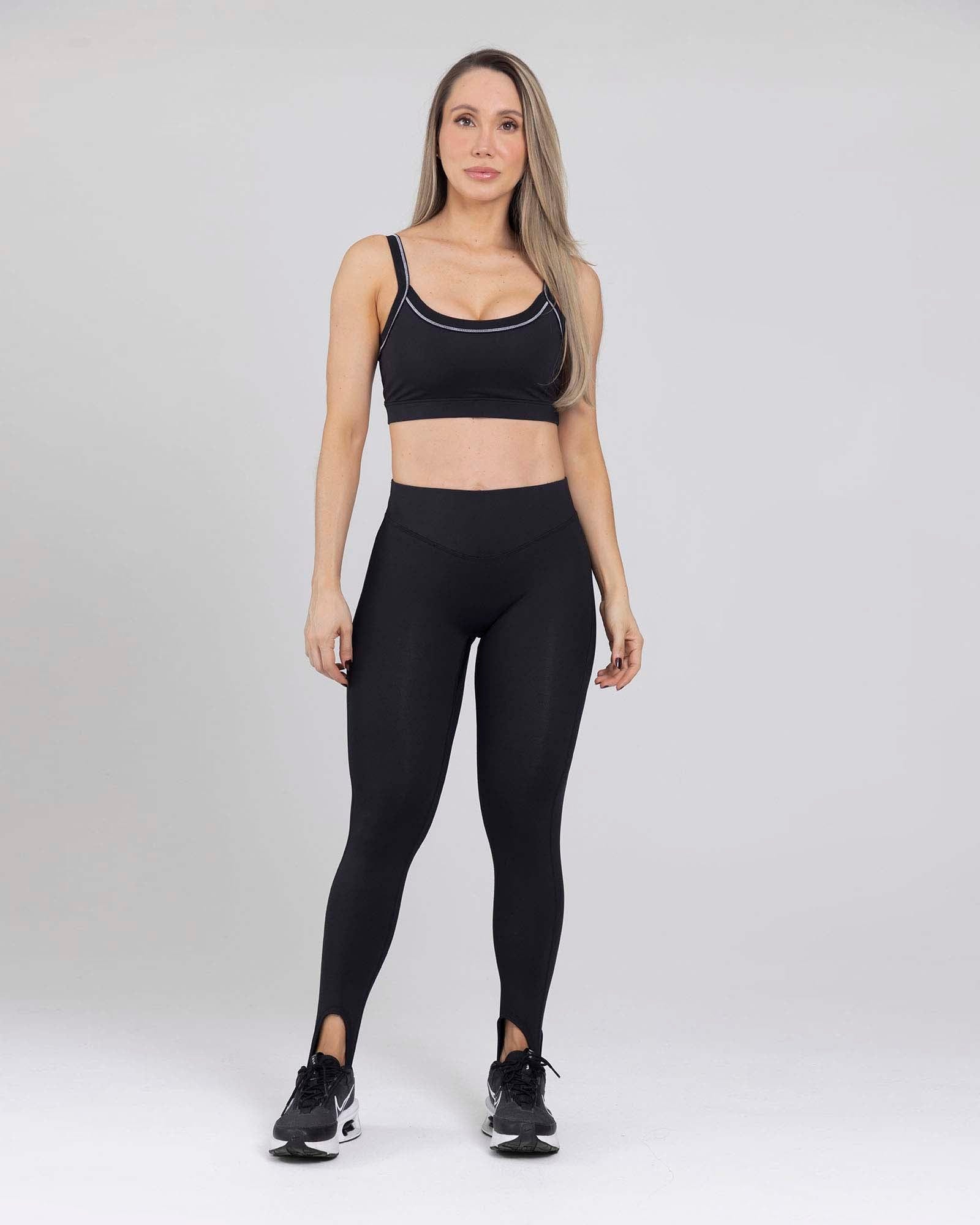 Leggings urban line negro flexi FIBER - imagen 1