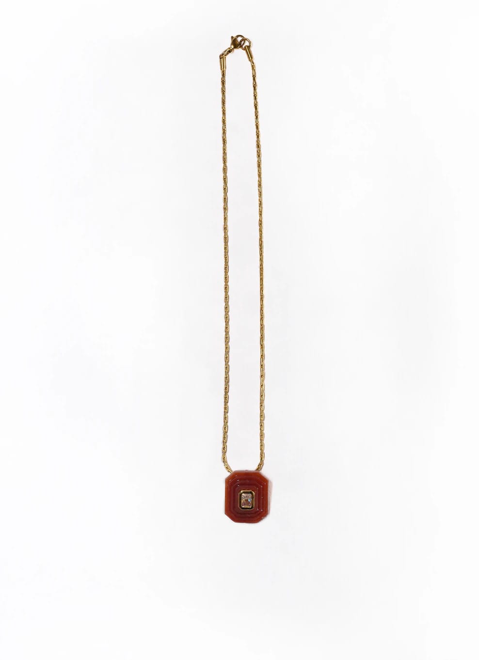 OTTAGONO - BORDEAUX NECKLACE - imagen 2