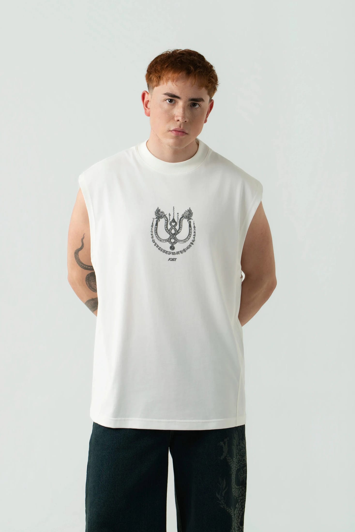 CAMISETA MANGA SISA COLOR IVORY - imagen 2