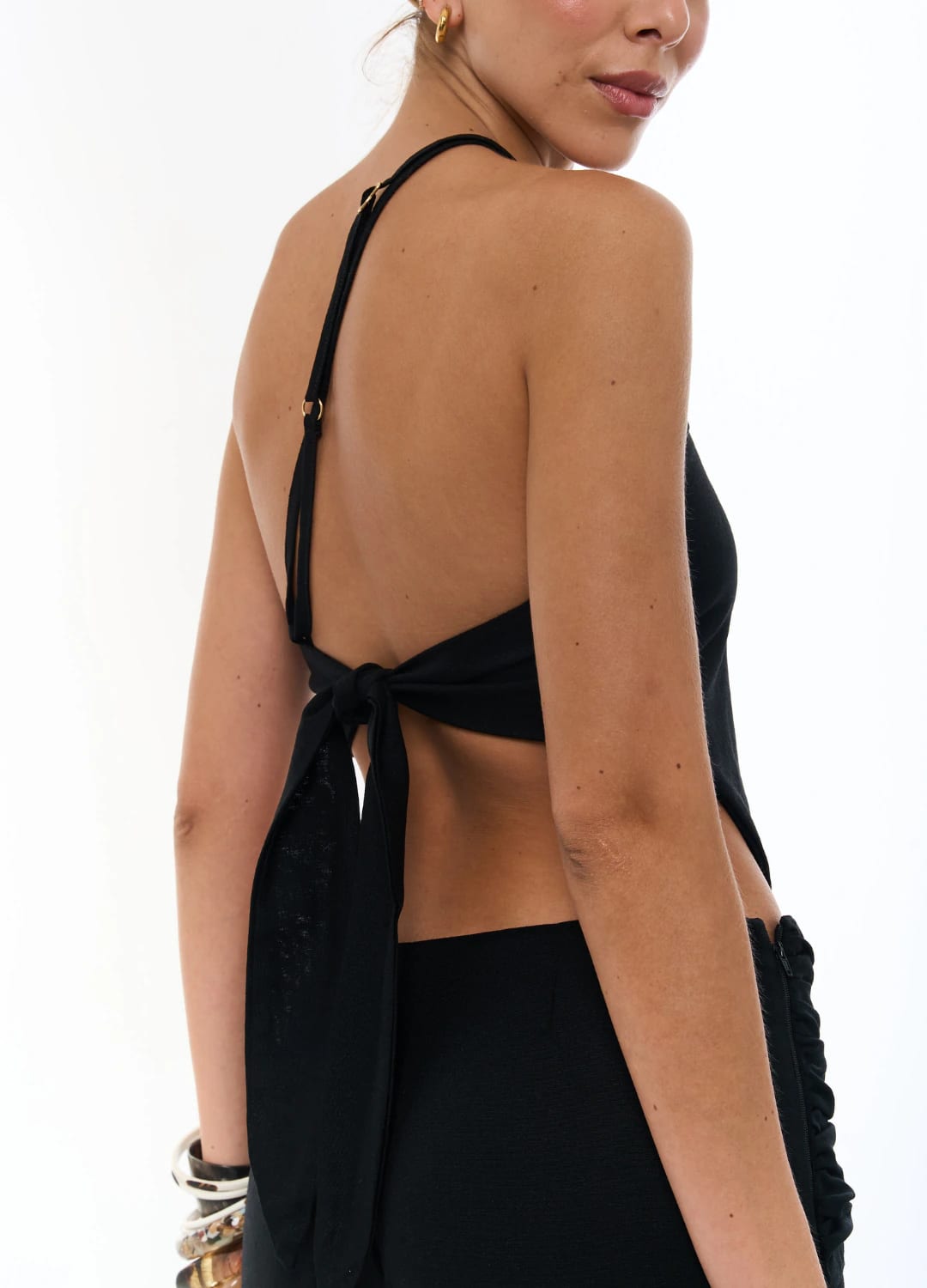 Blusa Kiss Goodbye Negro - imagen 2