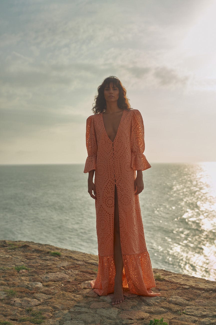Serranía Eyelet Tunic / Apricot - imagen 2