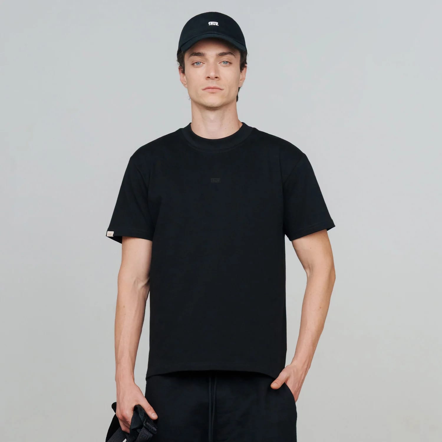 Camiseta Clásica Logo Negro - Negra - imagen 9