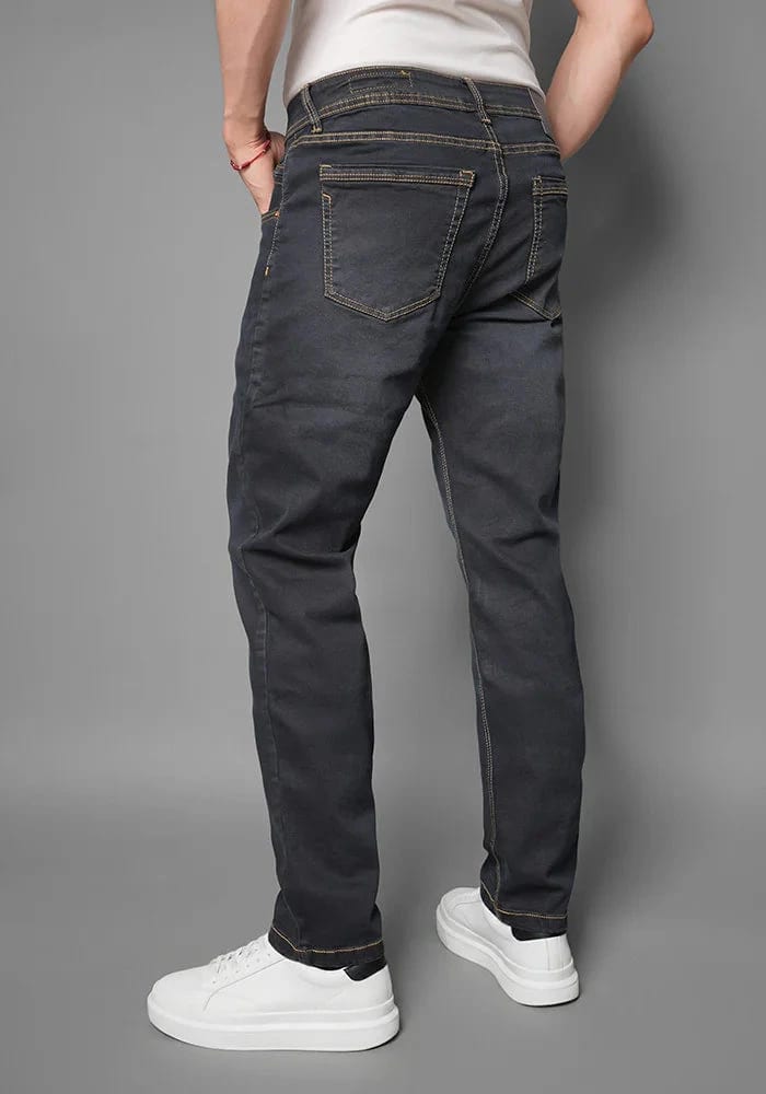 Jean para Hombre Color Azul Oscuro con Dirty | Thunder - imagen 3