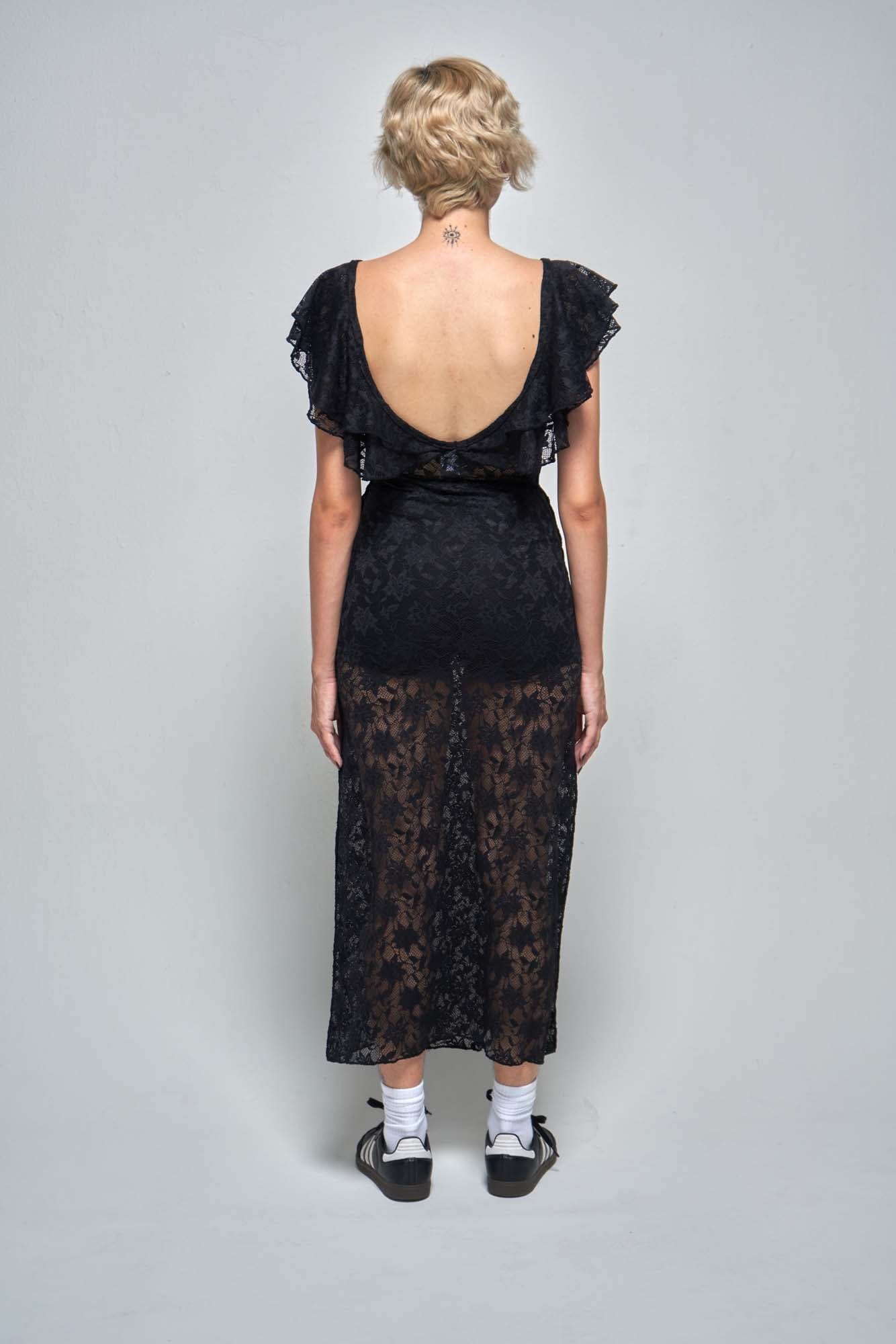 MIZU BLACK DRESS - imagen 4