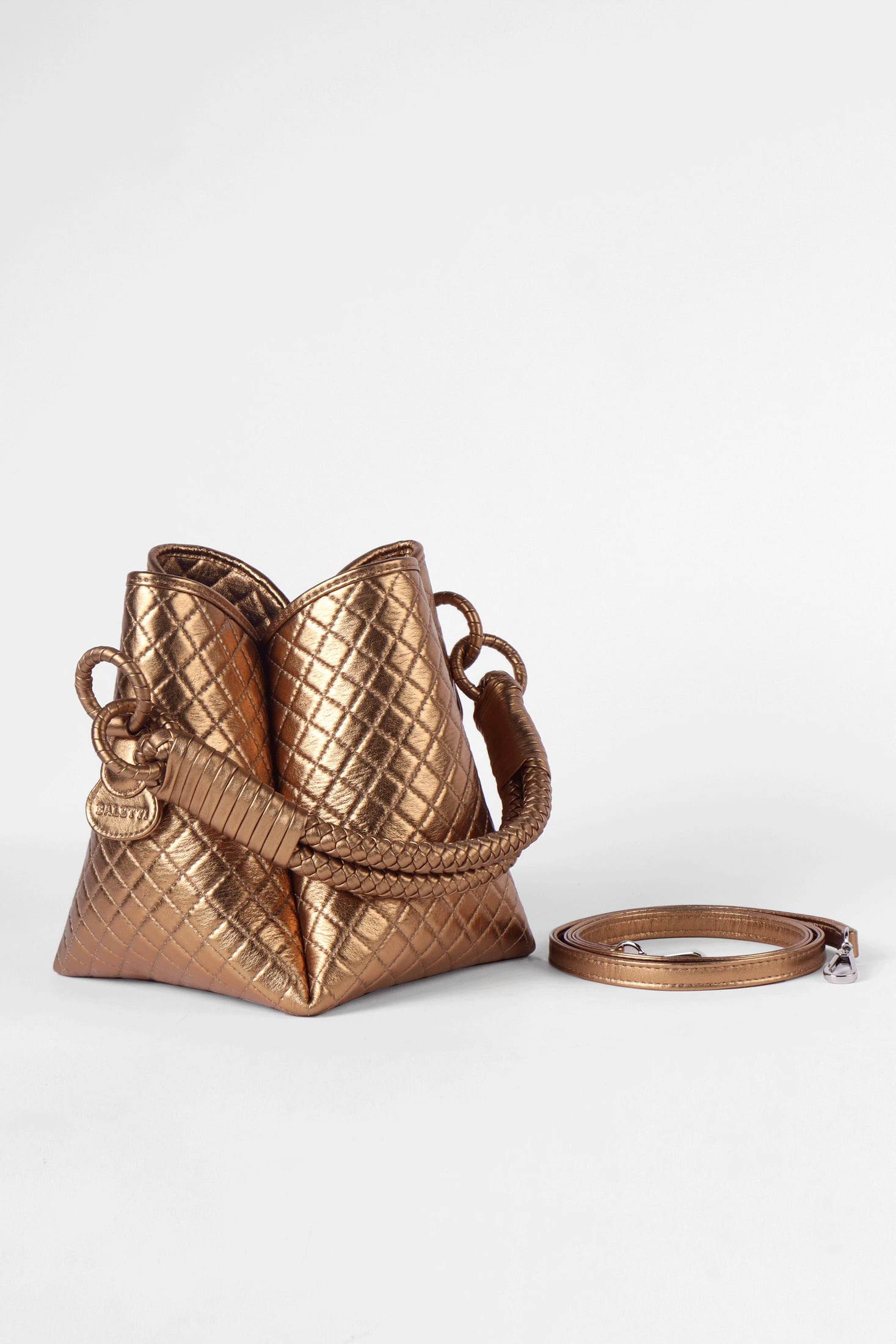 Tulip Bucket Bag, Gold. Limited Edition - imagen 3