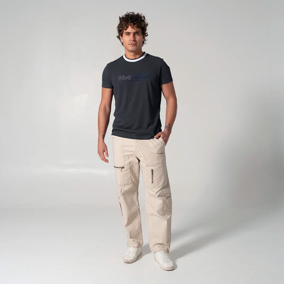 Camiseta Slim Basica Nine - imagen 9