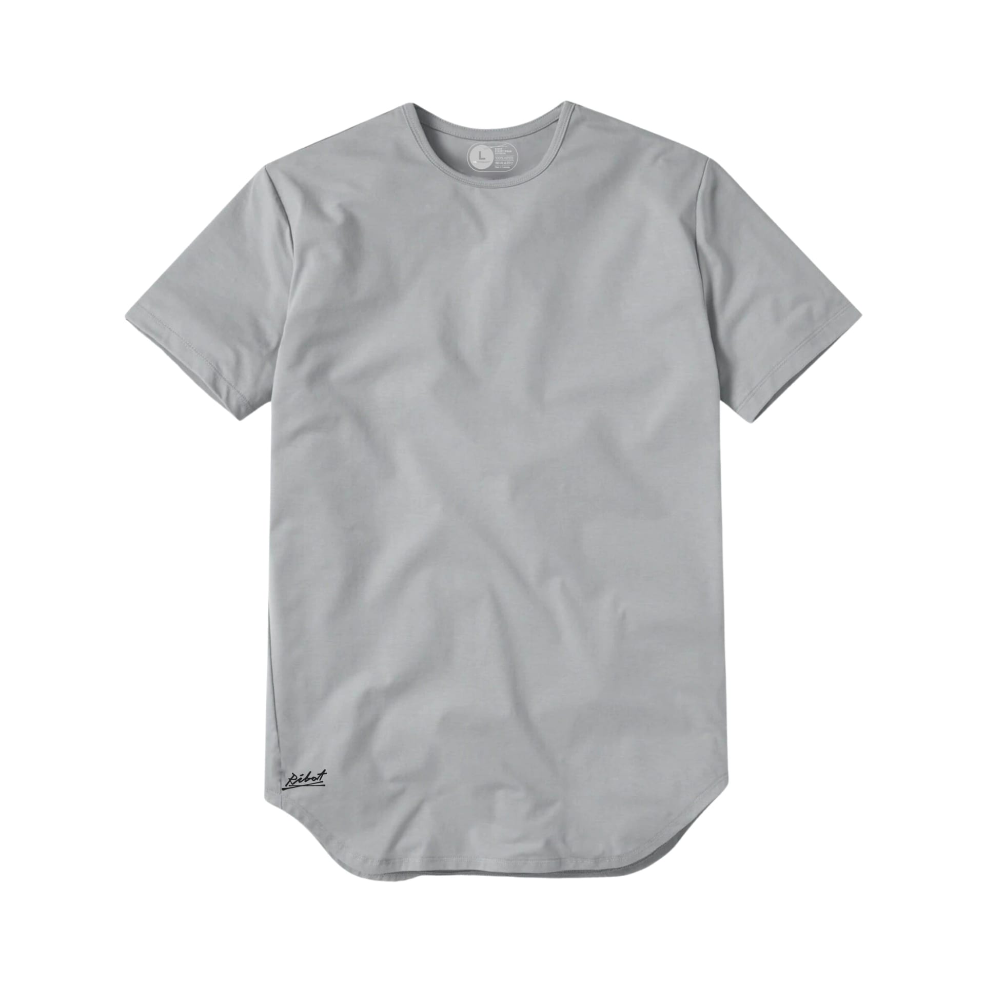 Camiseta Básica Curve Gris Claro - imagen 2