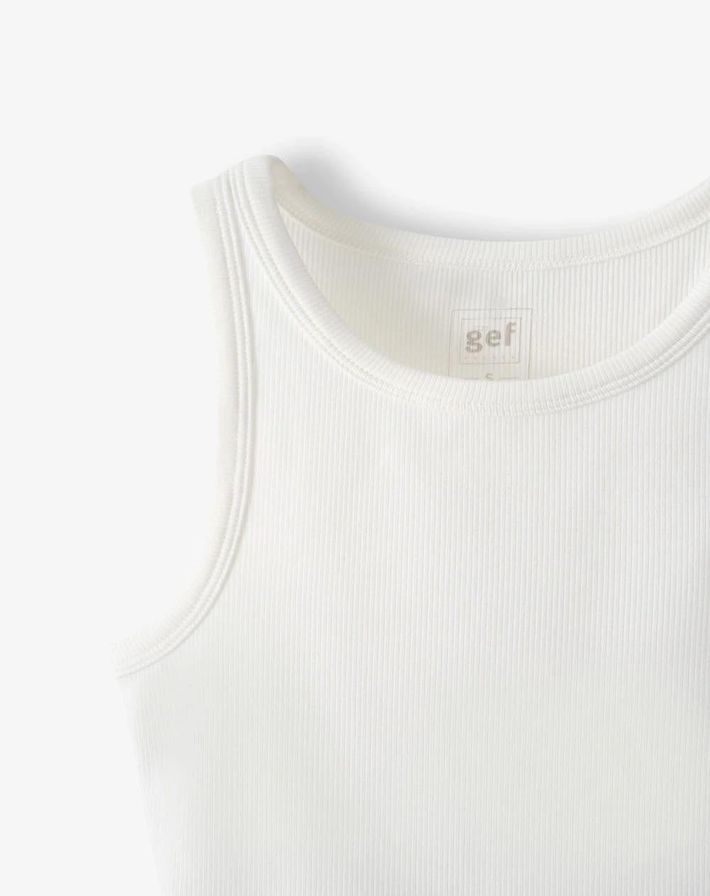 Camiseta slim blanca mujer - imagen 2