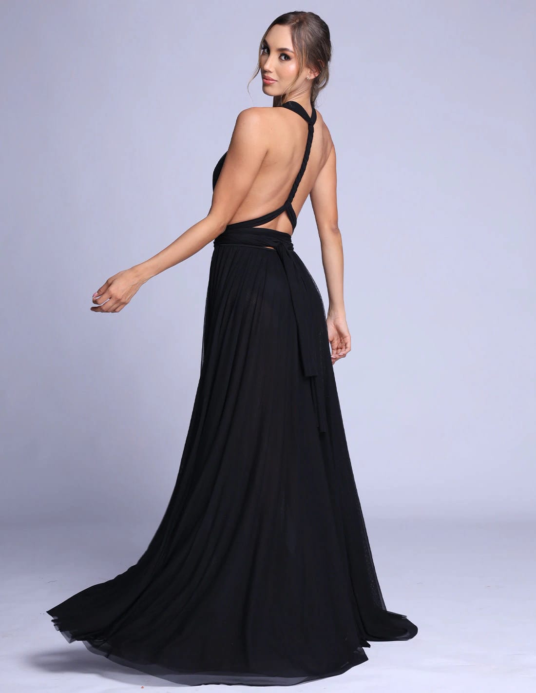 Vestido Hydra Negro - imagen 3