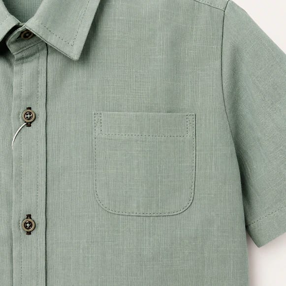 CAMISA MC LINO LISA NINO - imagen 3