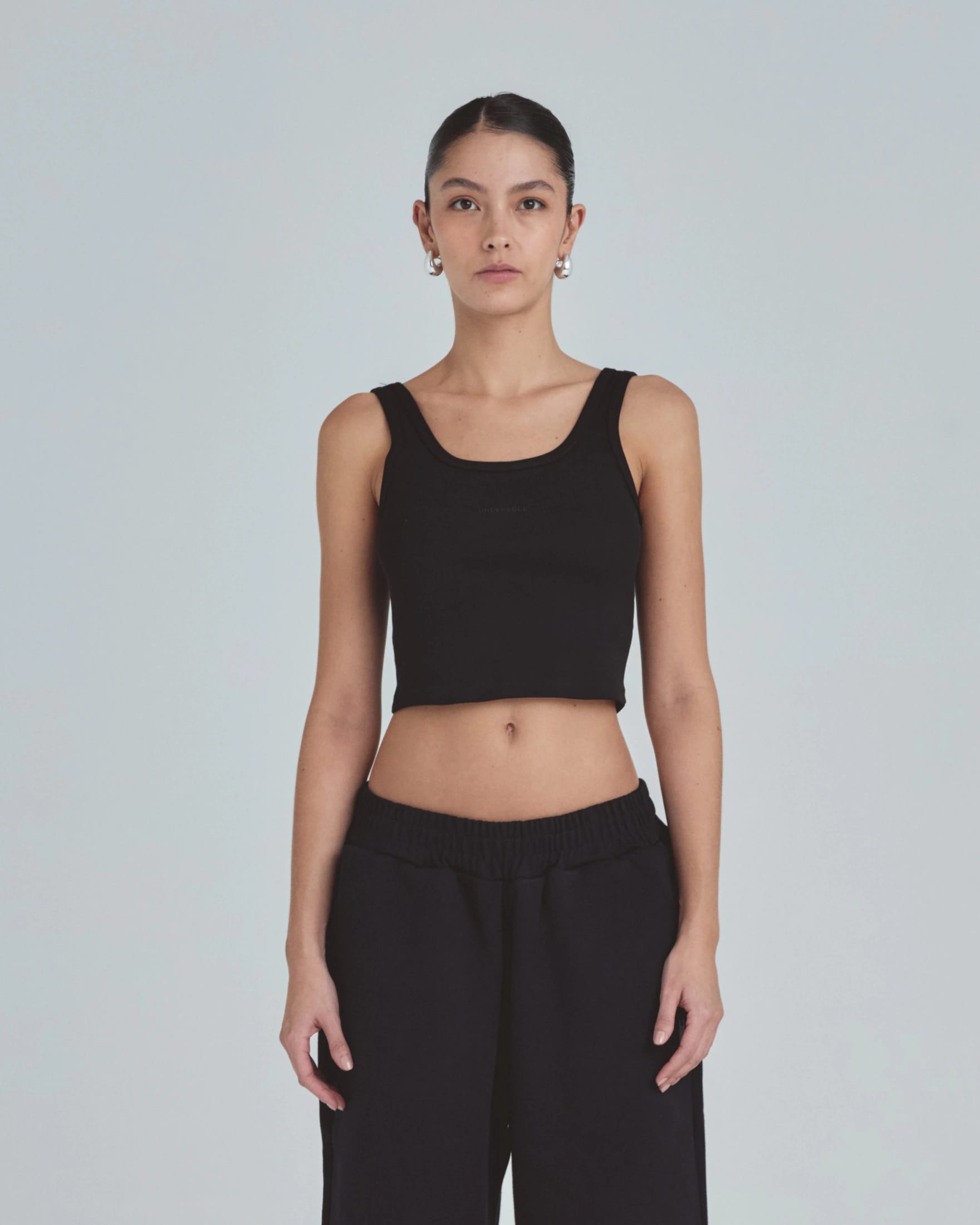 W Line Basic Tank Top Black - imagen 2