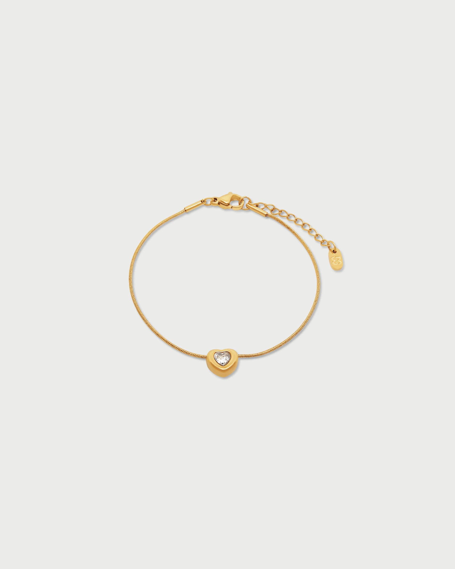 Pulsera Corazón Cristal Tinny - imagen 1