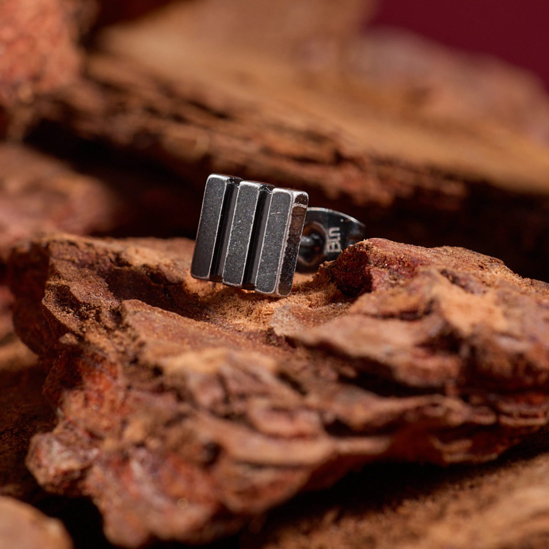 Solitario Topito Grooved Steel - imagen 1