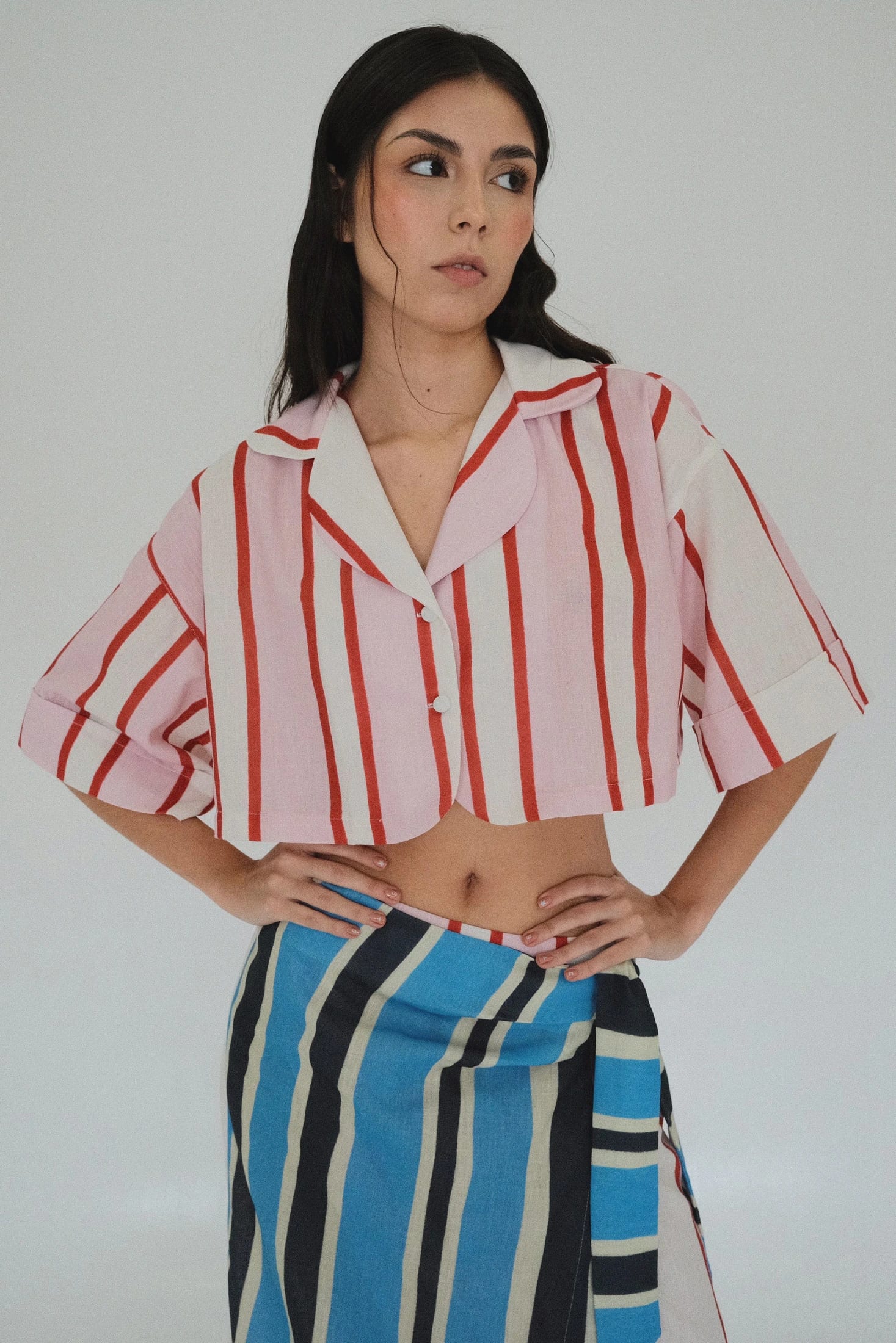 CANDY CROPPED SHIRT - imagen 1