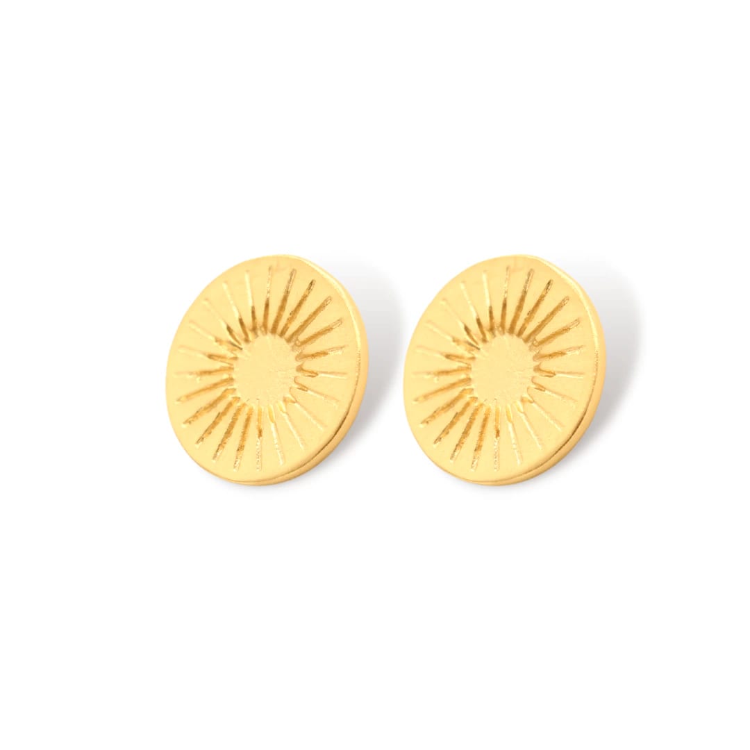 Aretes de sol precolombino - imagen 2