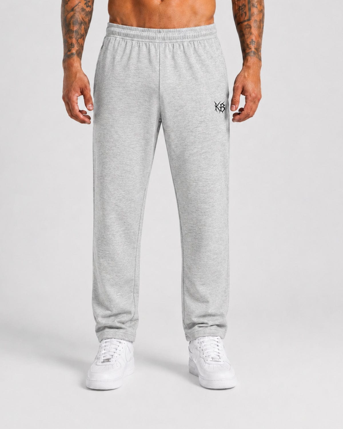 Jogger Caída Recta Tela Licrada Kaybu Sauvage | KBMEN RF.431 - imagen 2