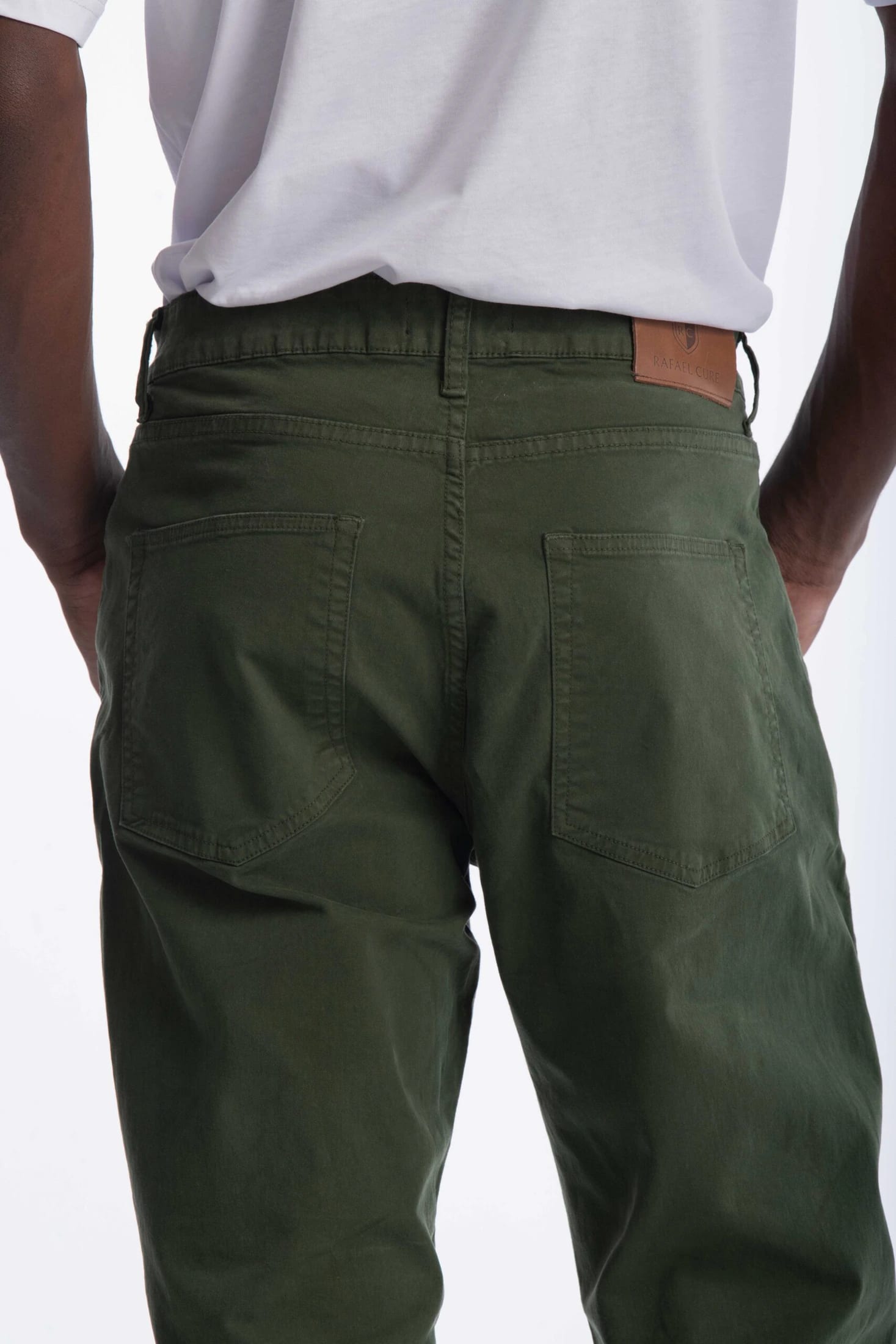 Pantalón Classic Dril 5 Bolsillos Verde Militar - imagen 5
