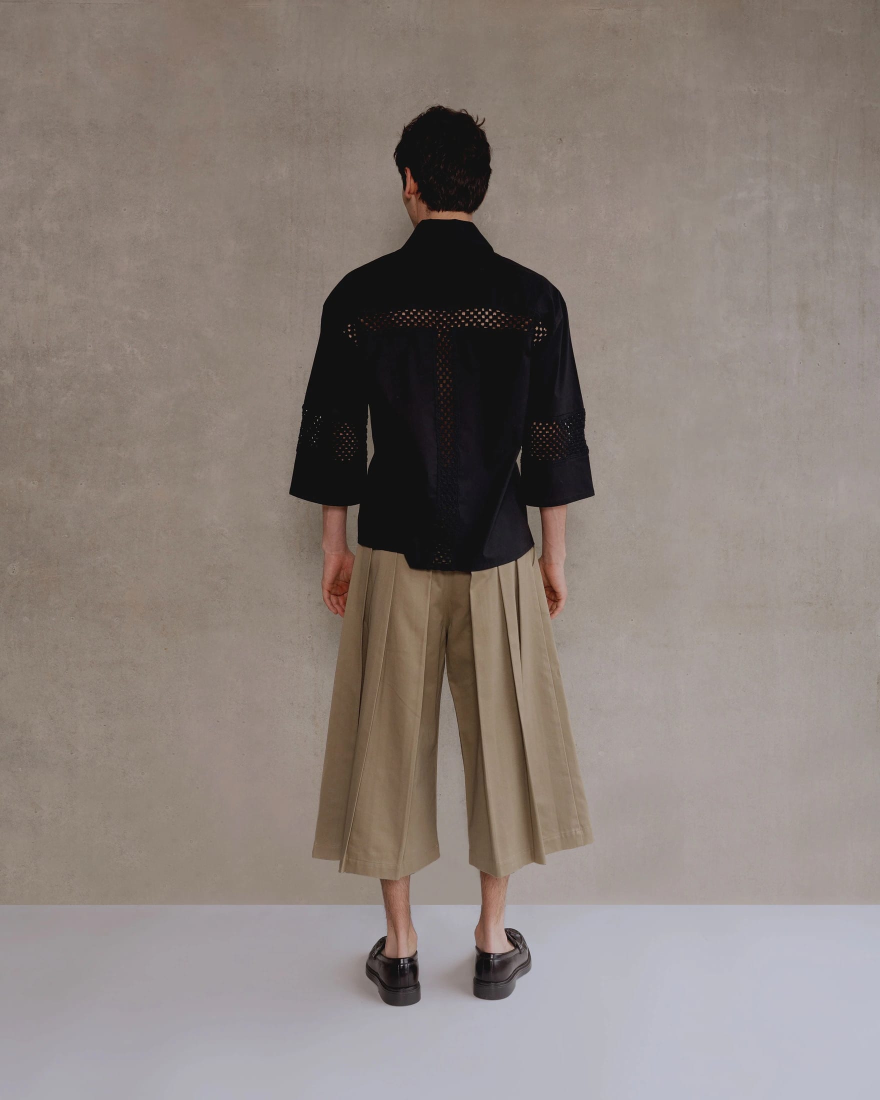 Beige Capri Pant Man - imagen 3