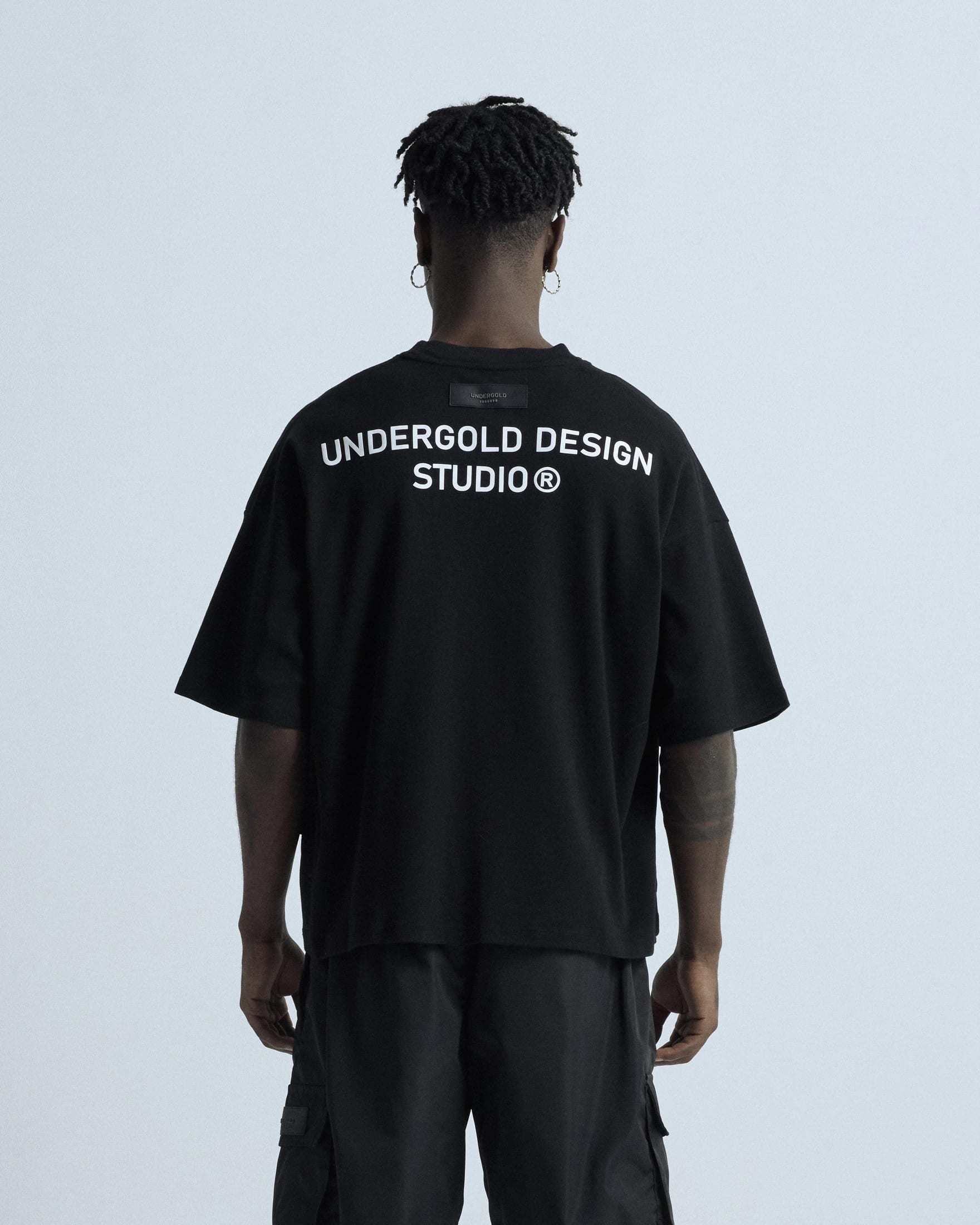 Basics Undergold Design Studio Boxy T-shirt Black - imagen 5