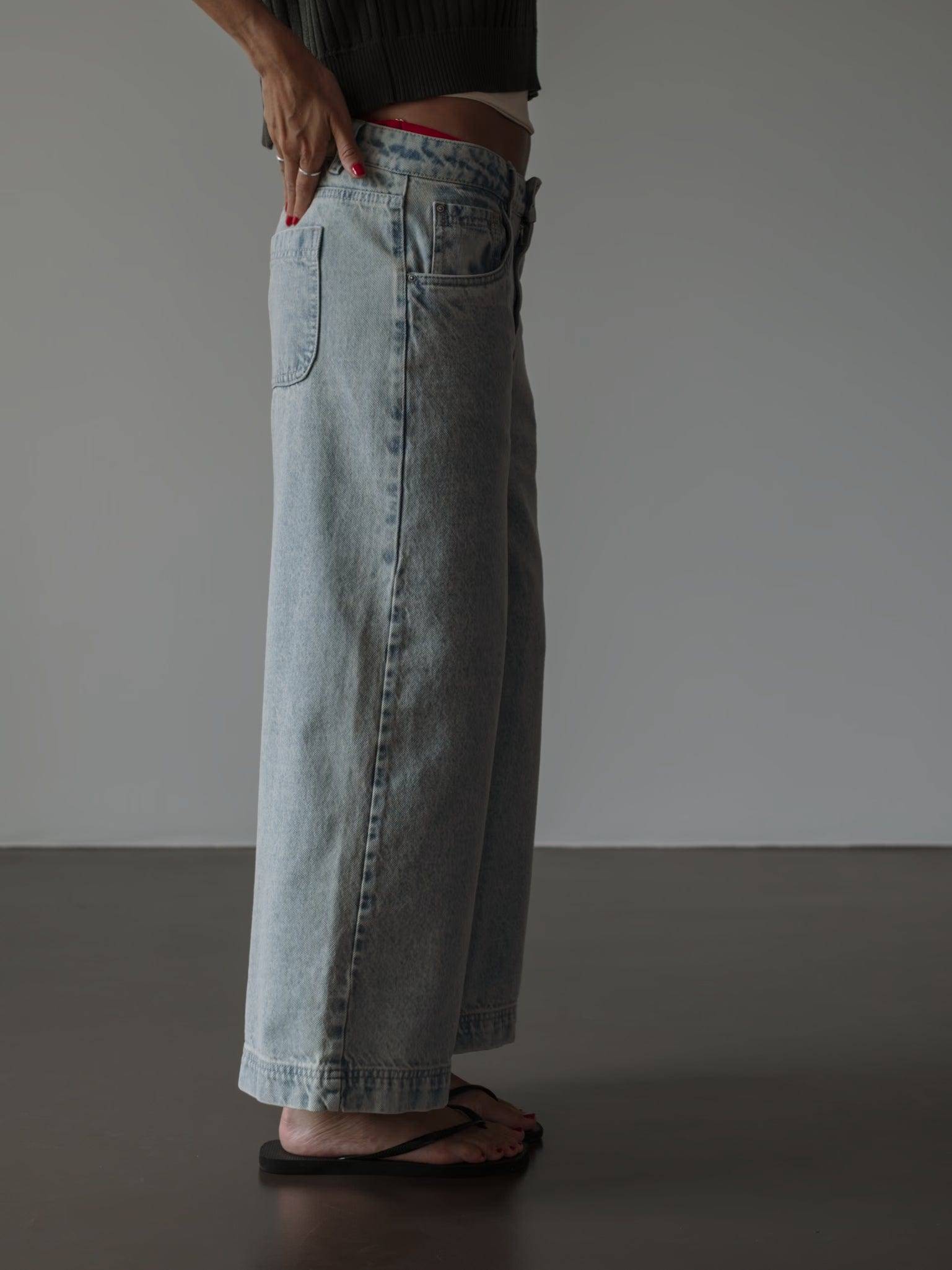 THE CULOTTE CLASSIC JEAN - NEW SOFT BLUE - imagen 8