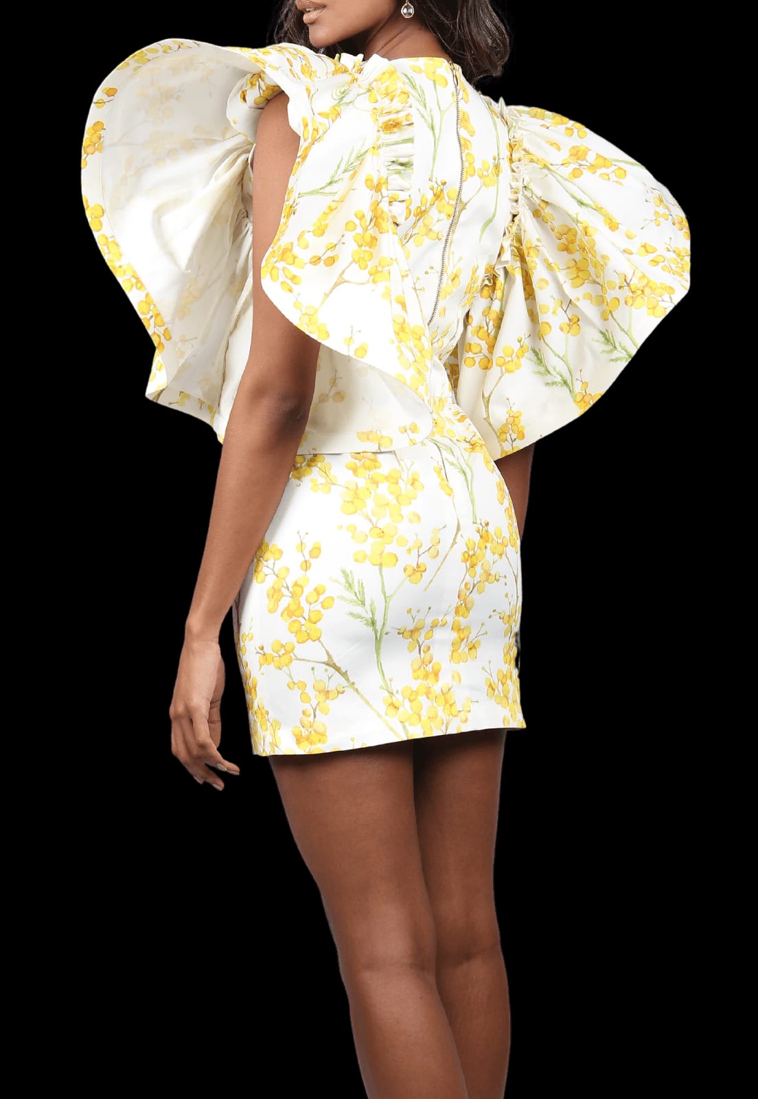 VESTIDO LLUVIA DE ORO MINI - imagen 3