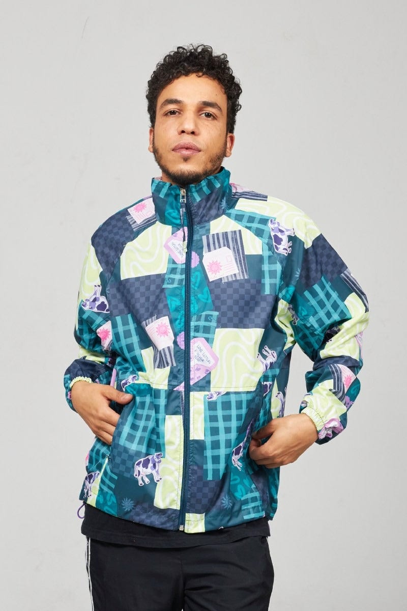 Chaqueta Rompevientos Verde Ensueños - imagen 3