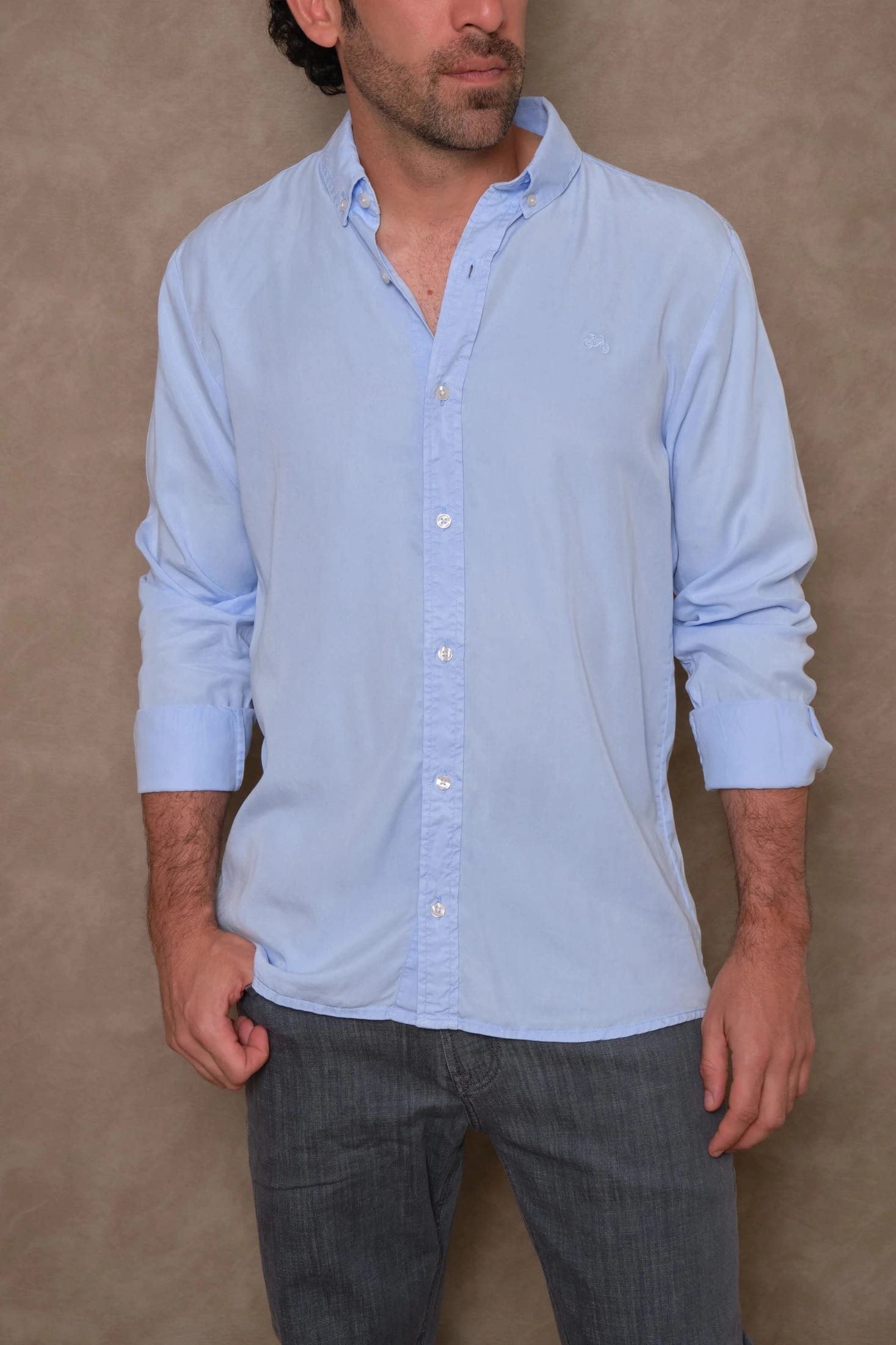 CAMISA LYOCELL NP ICE - imagen 1
