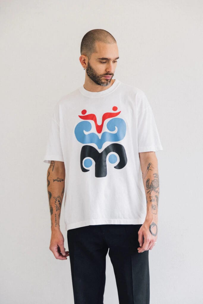 T-shirt Oversize Flor-Mariposa - imagen 4